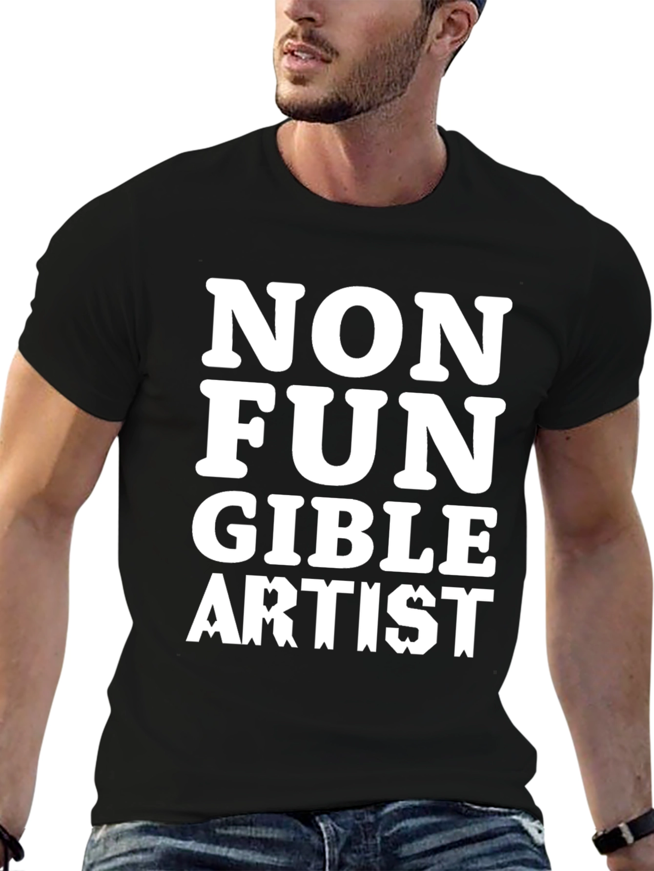 Non Fungible Artist Black T-Shirt