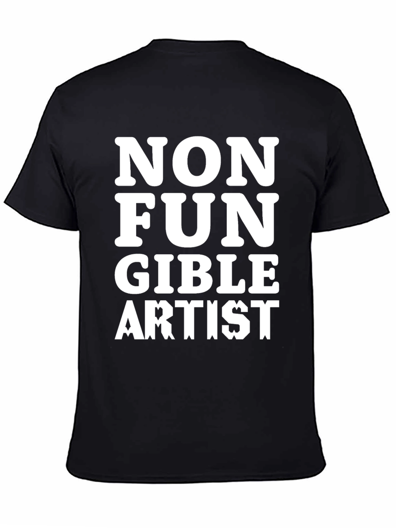 Non Fungible Artist Black T-Shirt