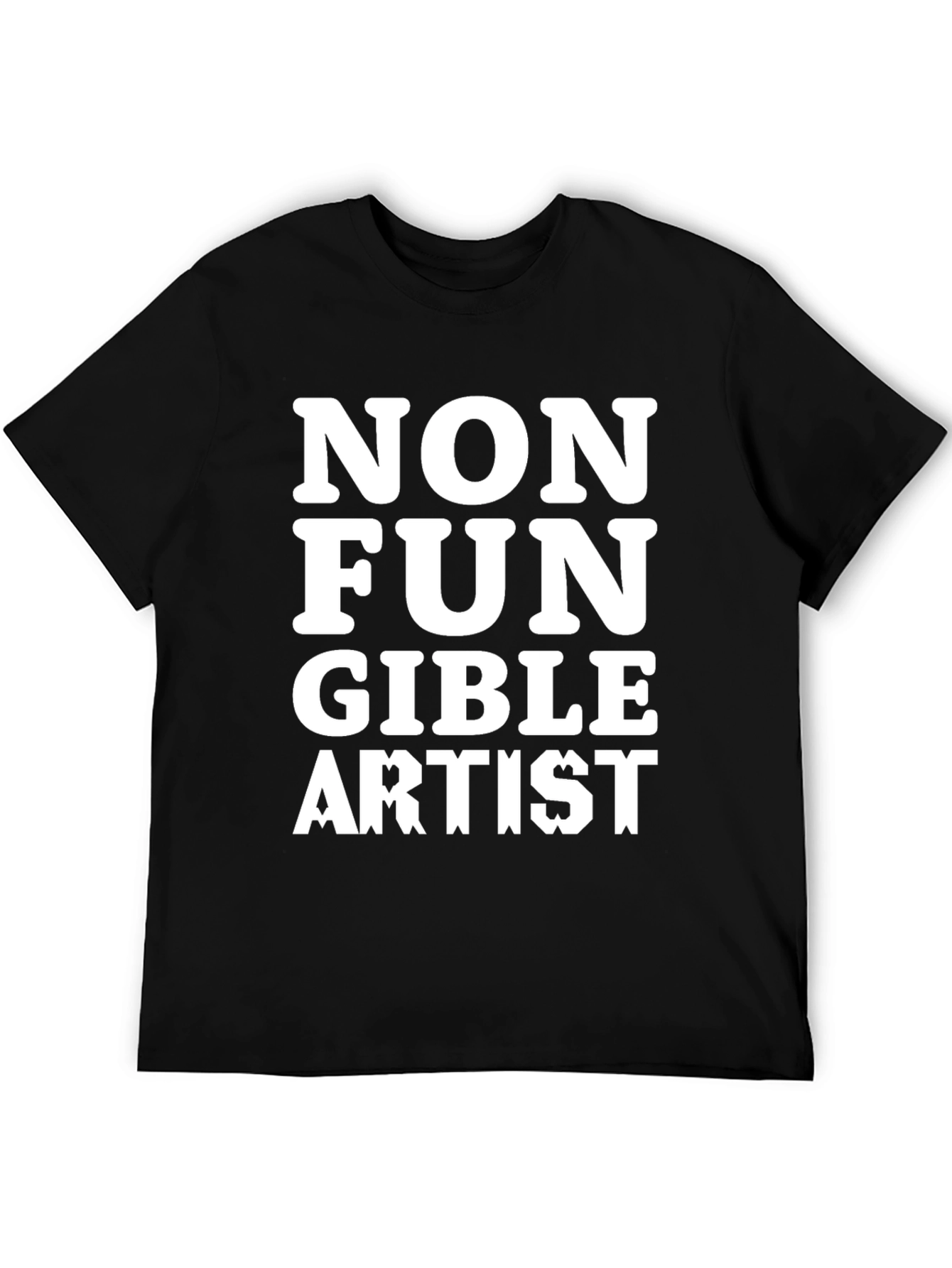 Non Fungible Artist Black T-Shirt