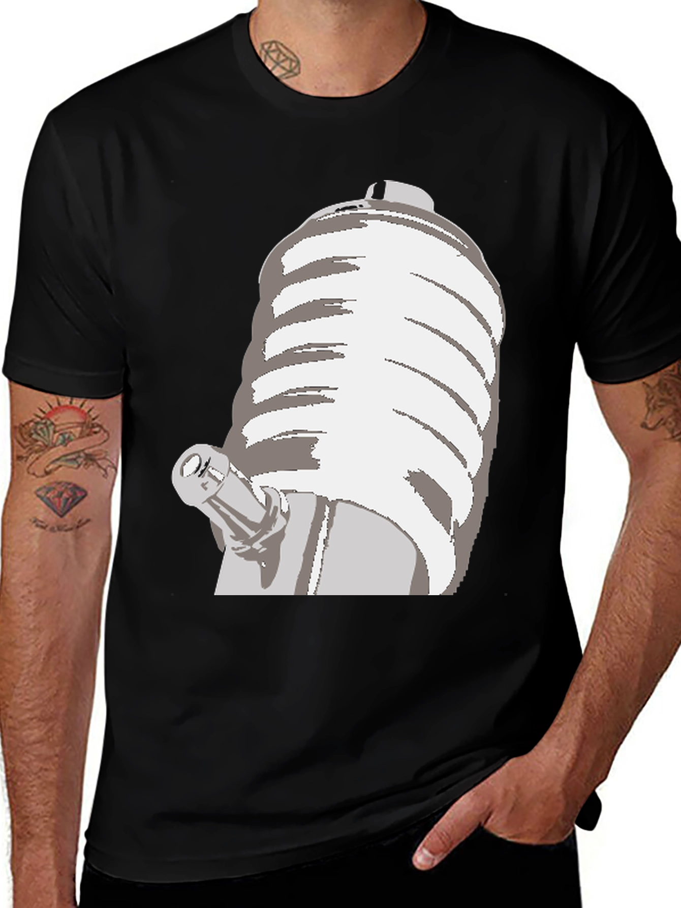 Bong Graphic T-Shirt - Cool Smoker Apparel