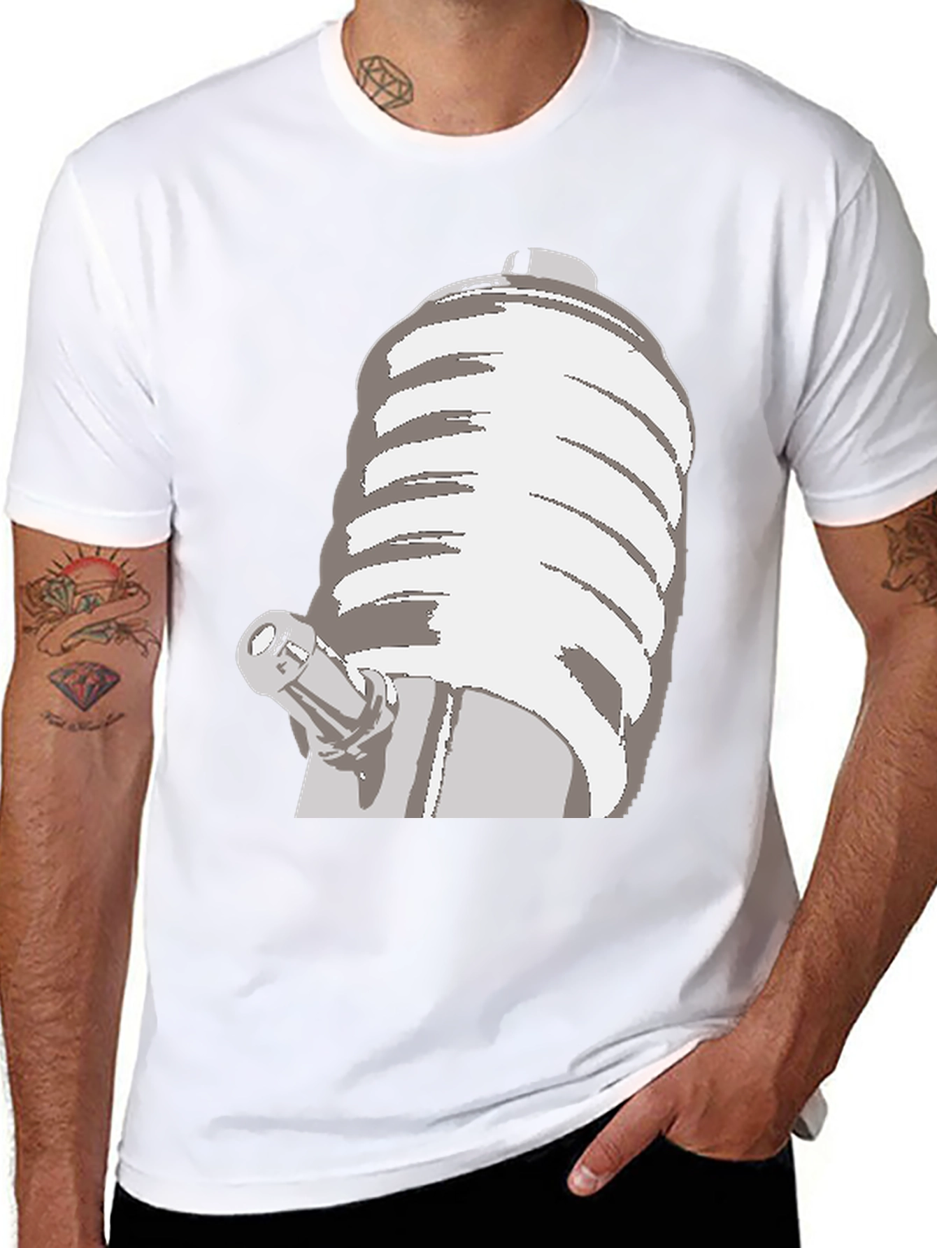 Bong Graphic T-Shirt - Cool Smoker Apparel