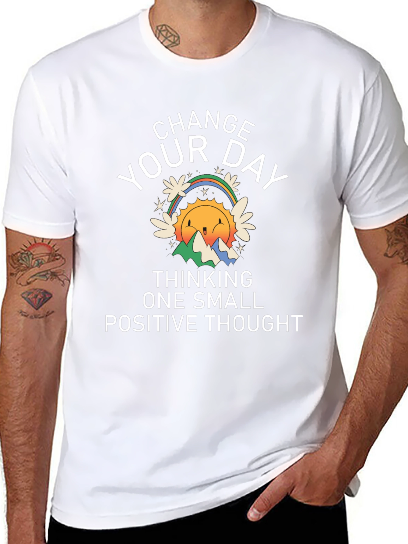 Change Your Day Positive Thought T-Shirt