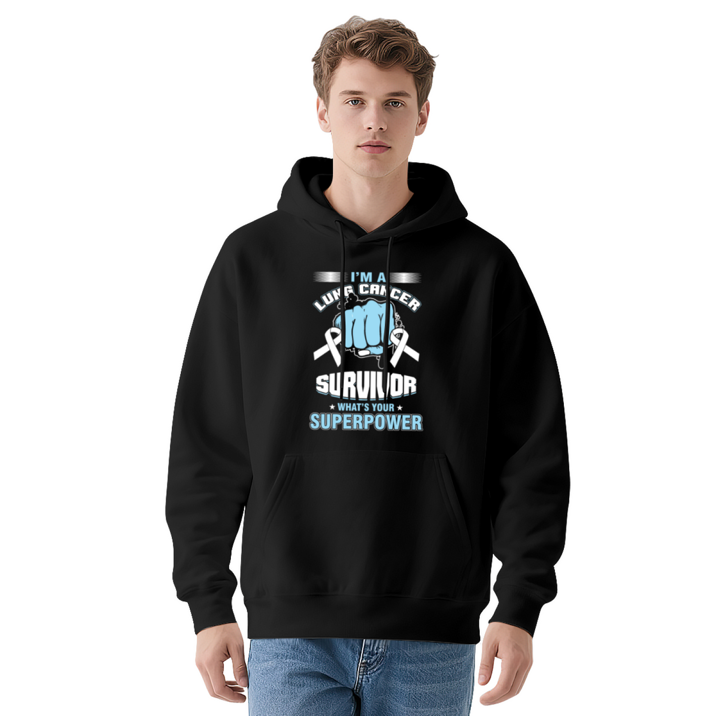 Retro Motorcycle Rider Graphic Hoodie, Comfort Street Hoodie