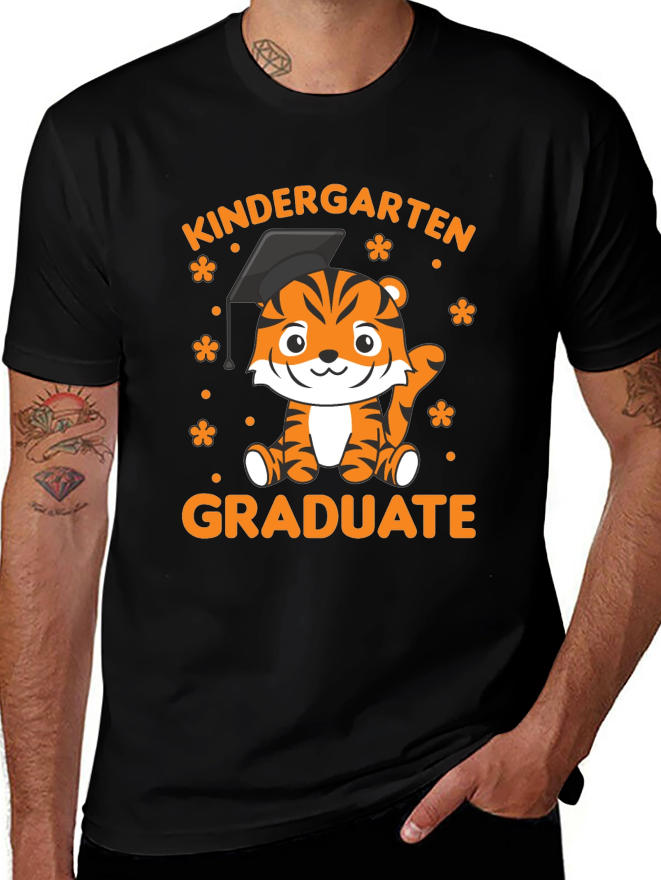 Kindergarten Graduate Tiger T-Shirt