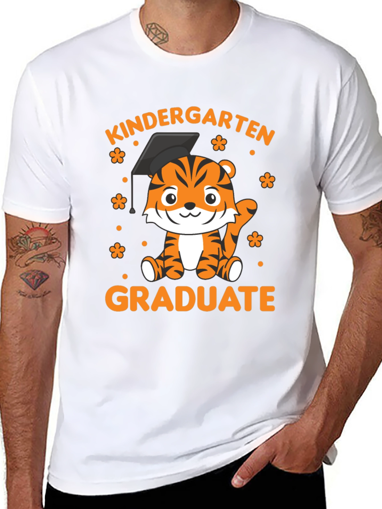 Kindergarten Graduate Tiger T-Shirt