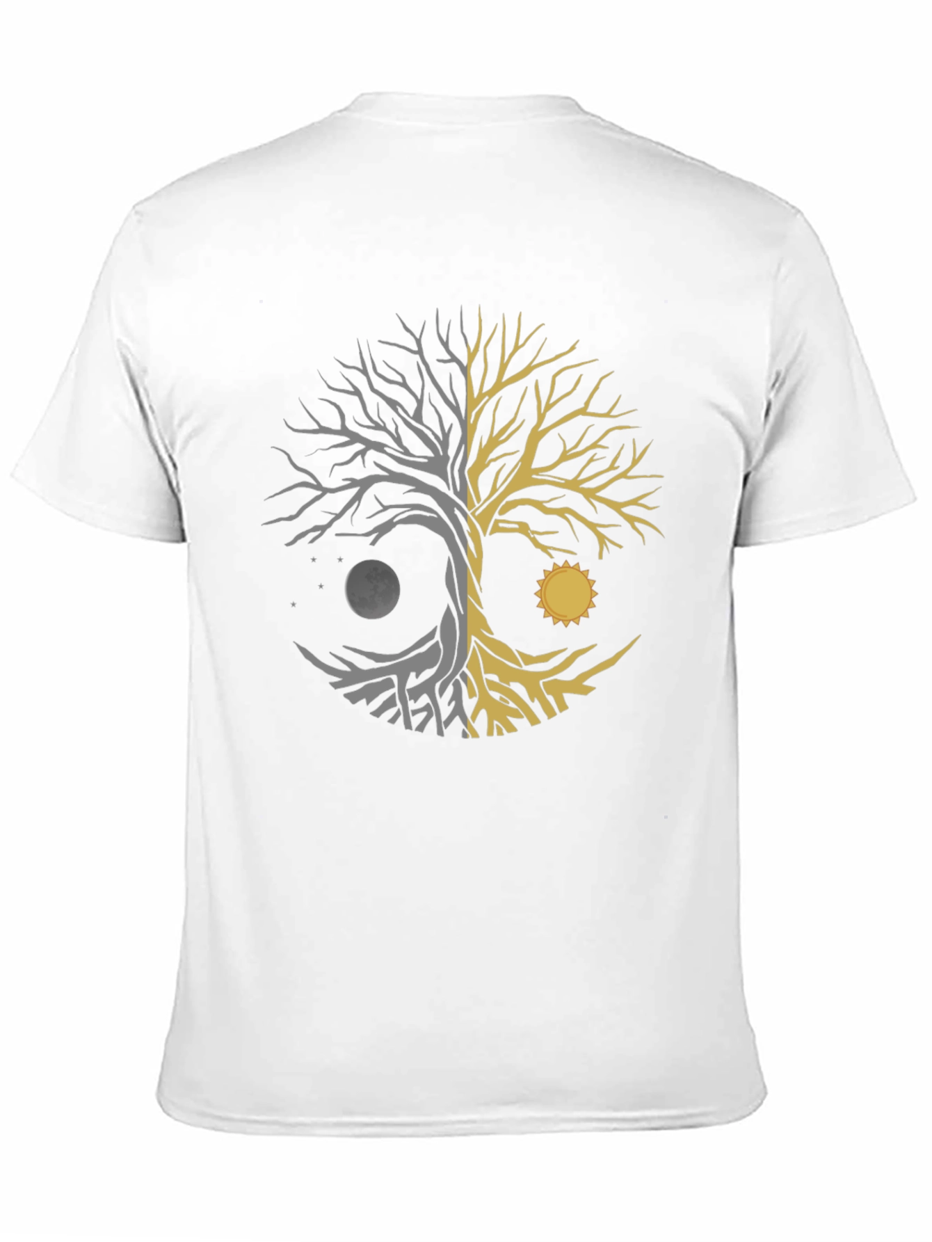 Yin Yang Tree of Life Graphic Tee
