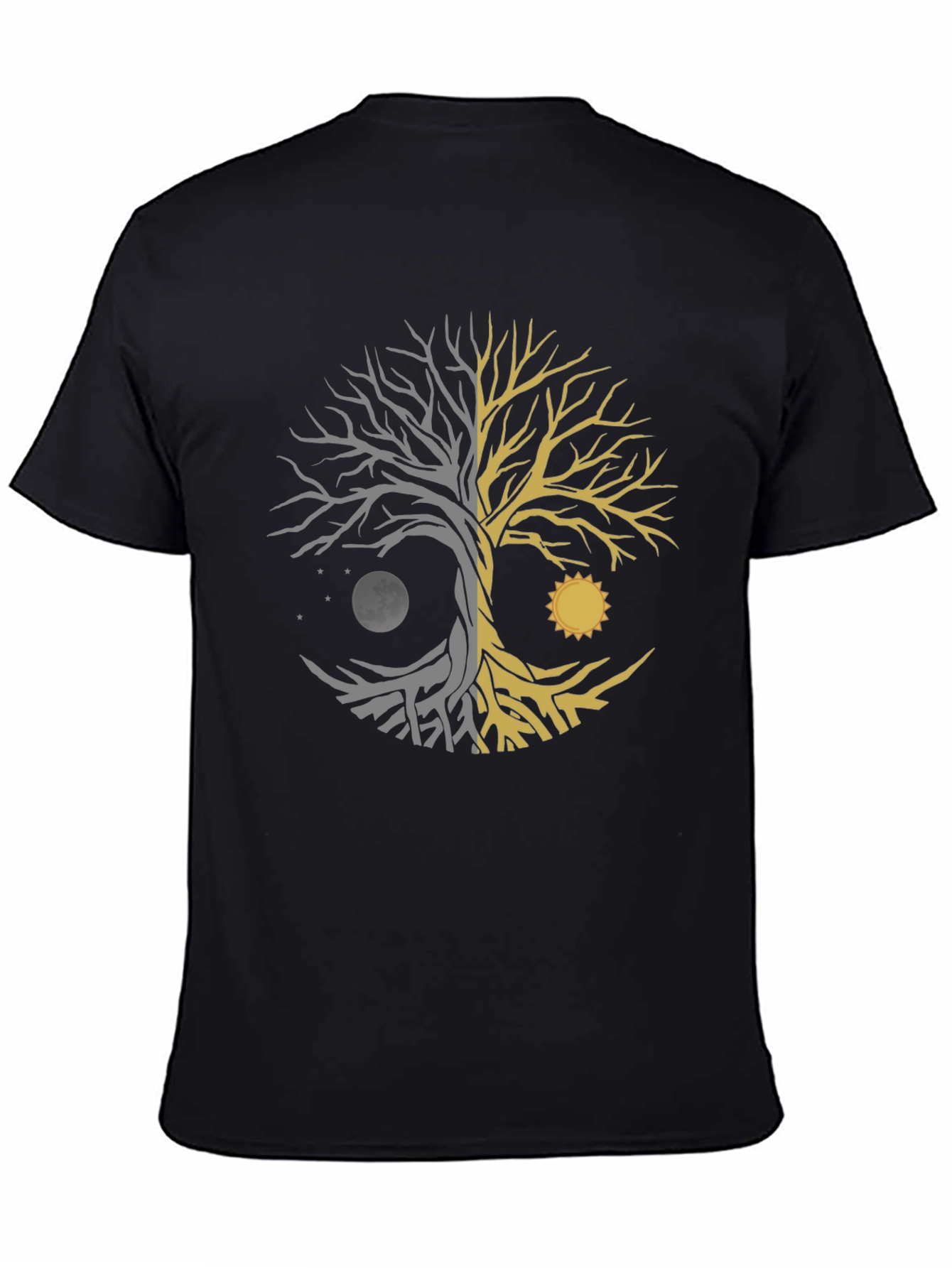 Yin Yang Tree of Life Graphic Tee