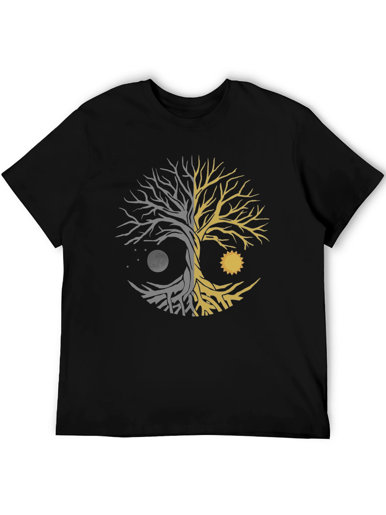 Yin Yang Tree of Life Graphic Tee