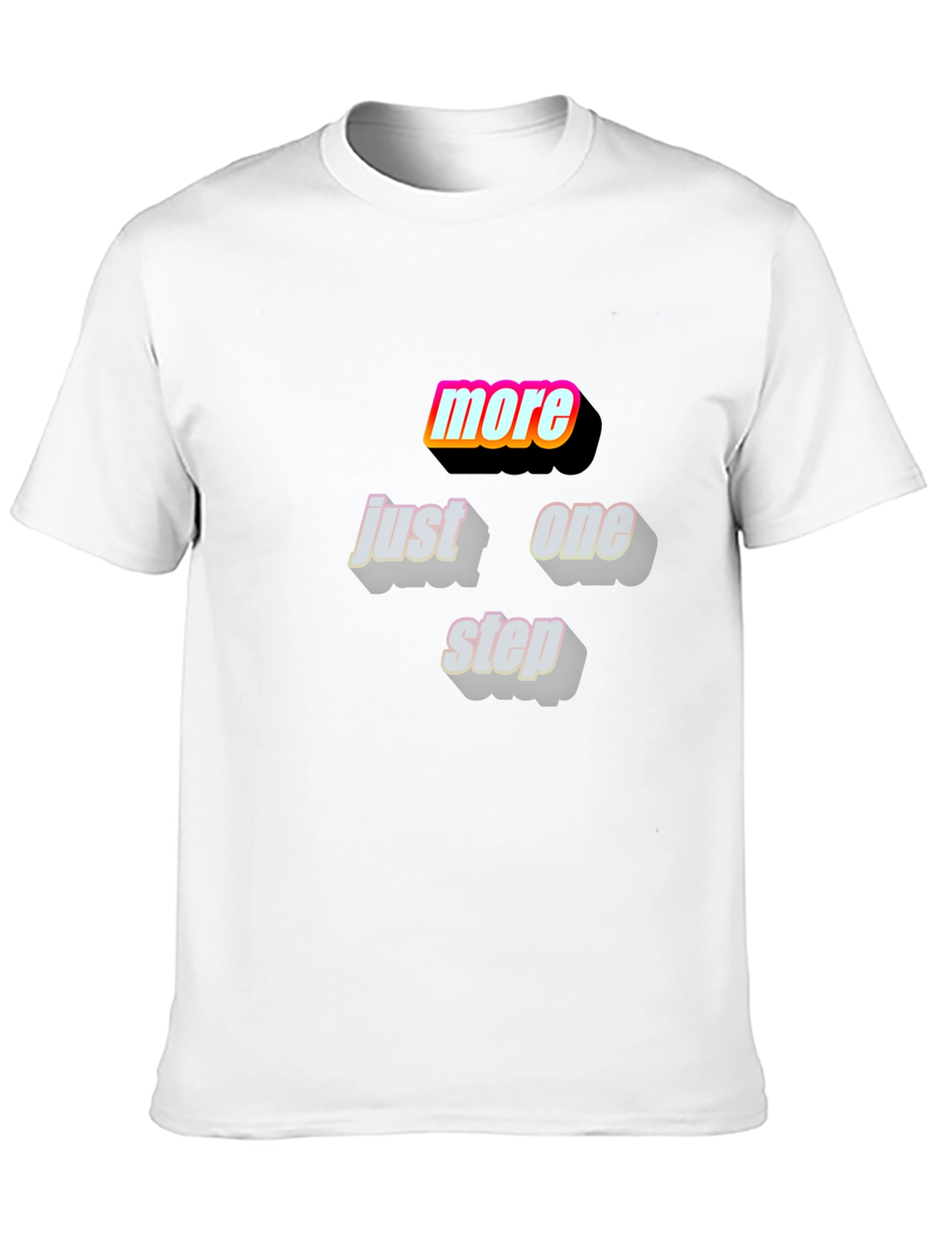 More Just One Step Graphic Tee
