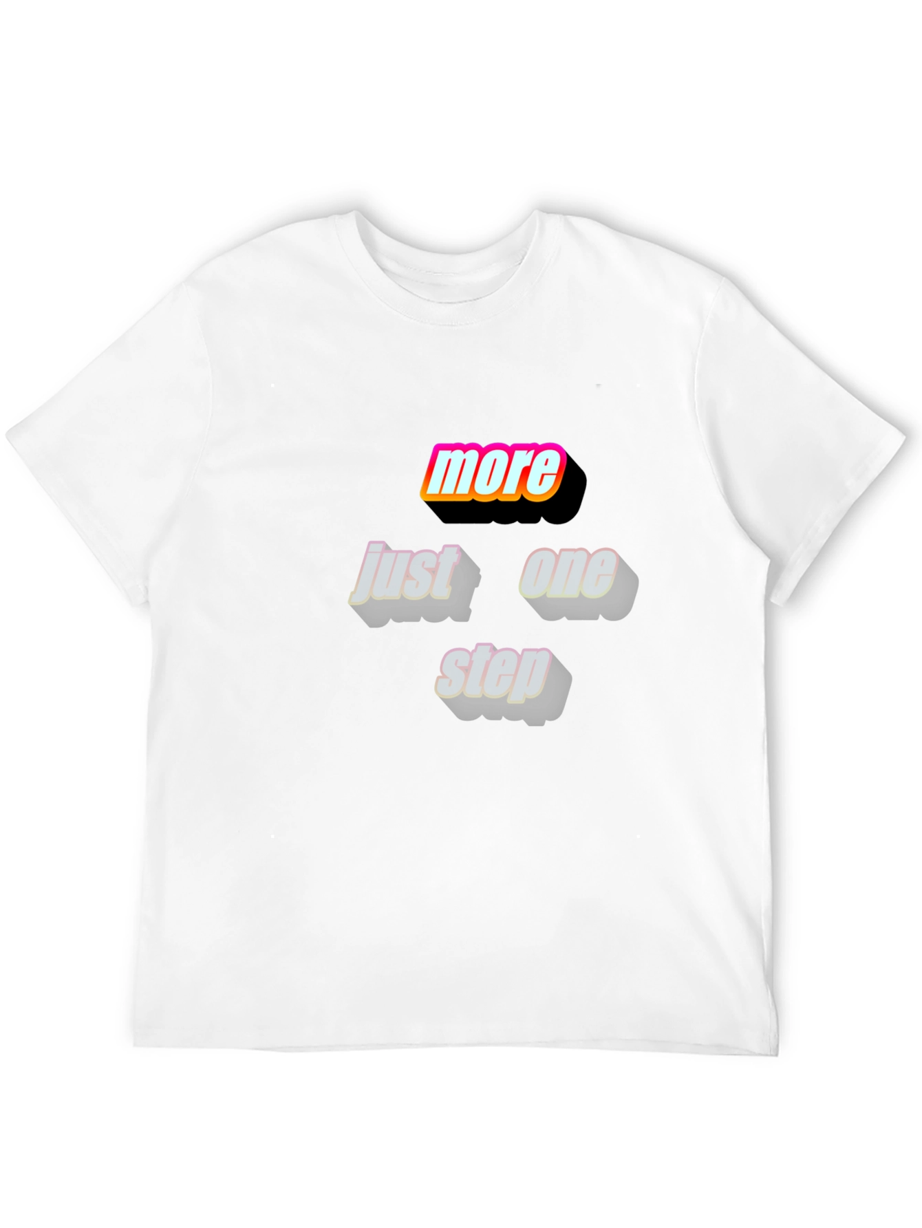 More Just One Step Graphic Tee