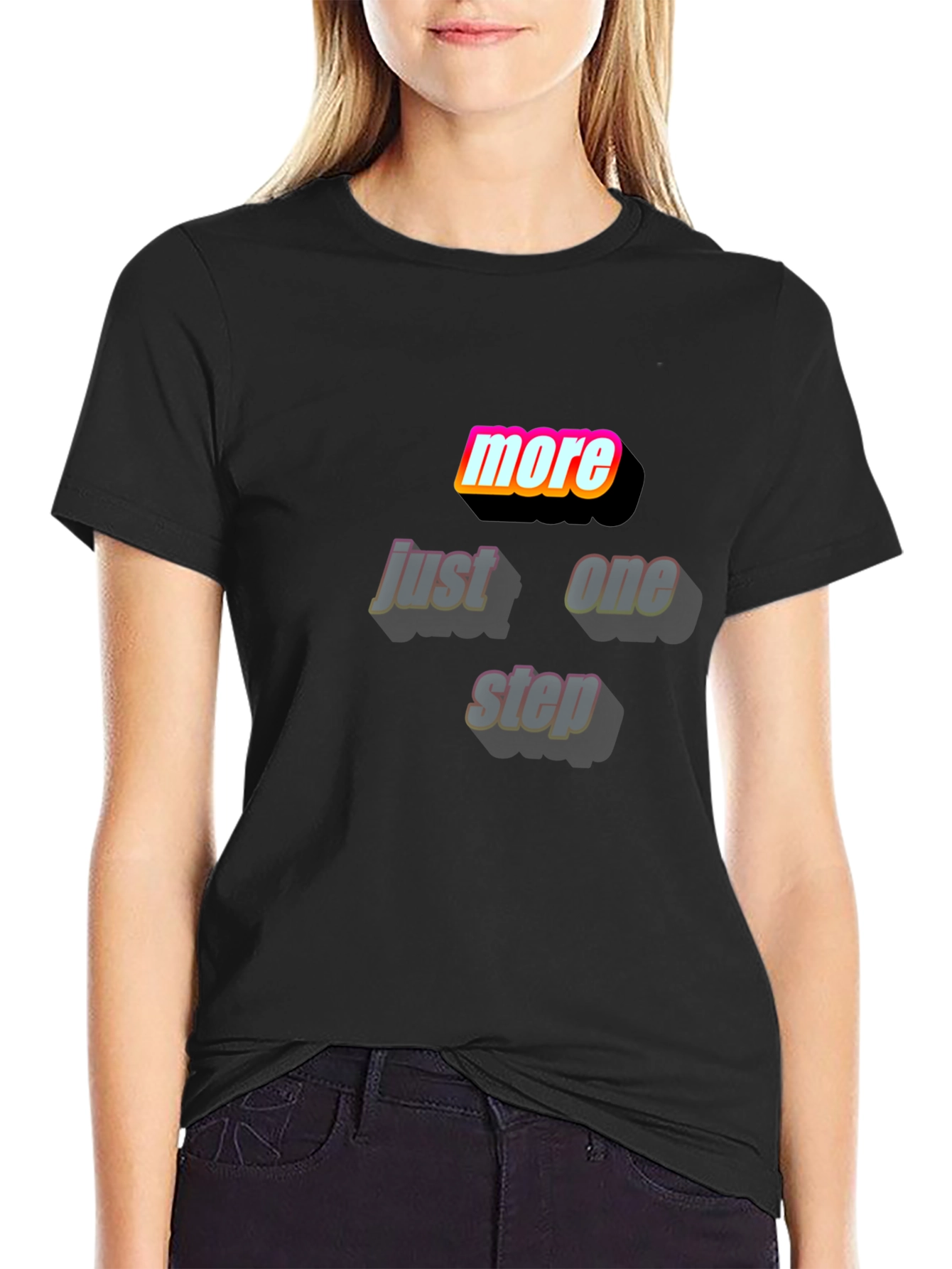 More Just One Step Graphic Tee