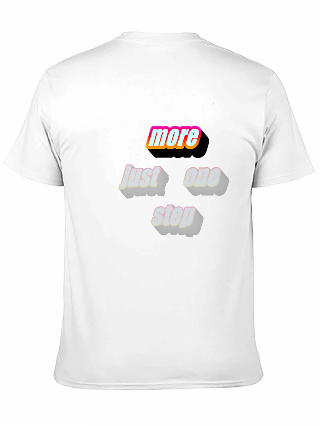 More Just One Step Graphic Tee