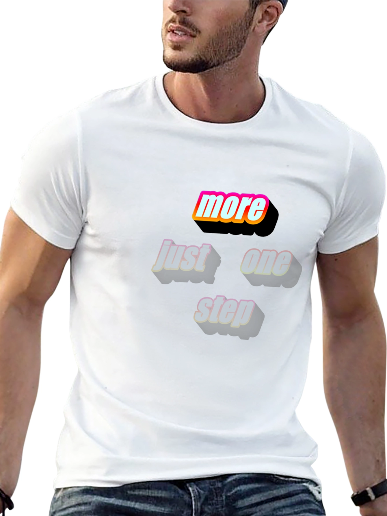More Just One Step Graphic Tee