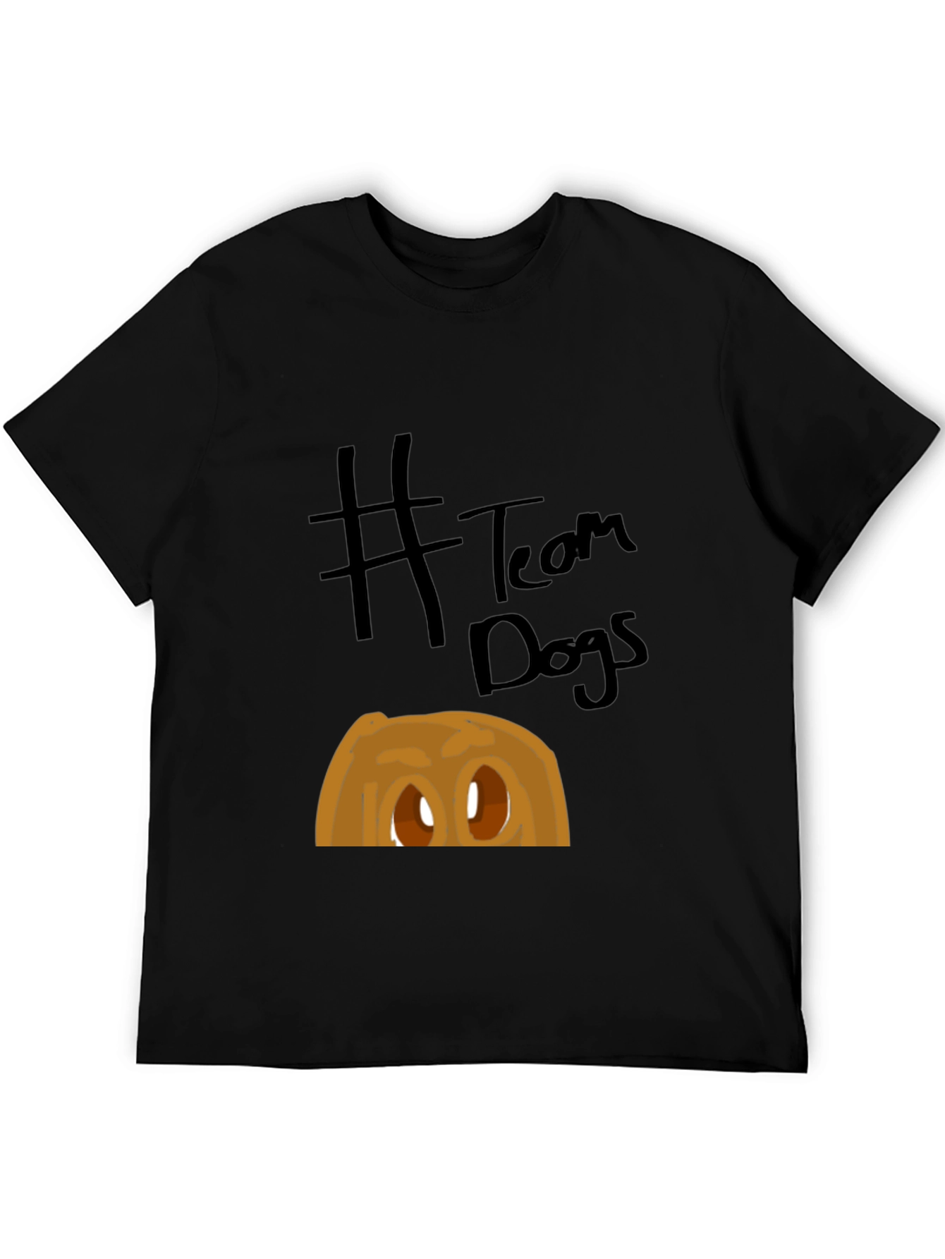 Team Dogs Graphic Tee - Black