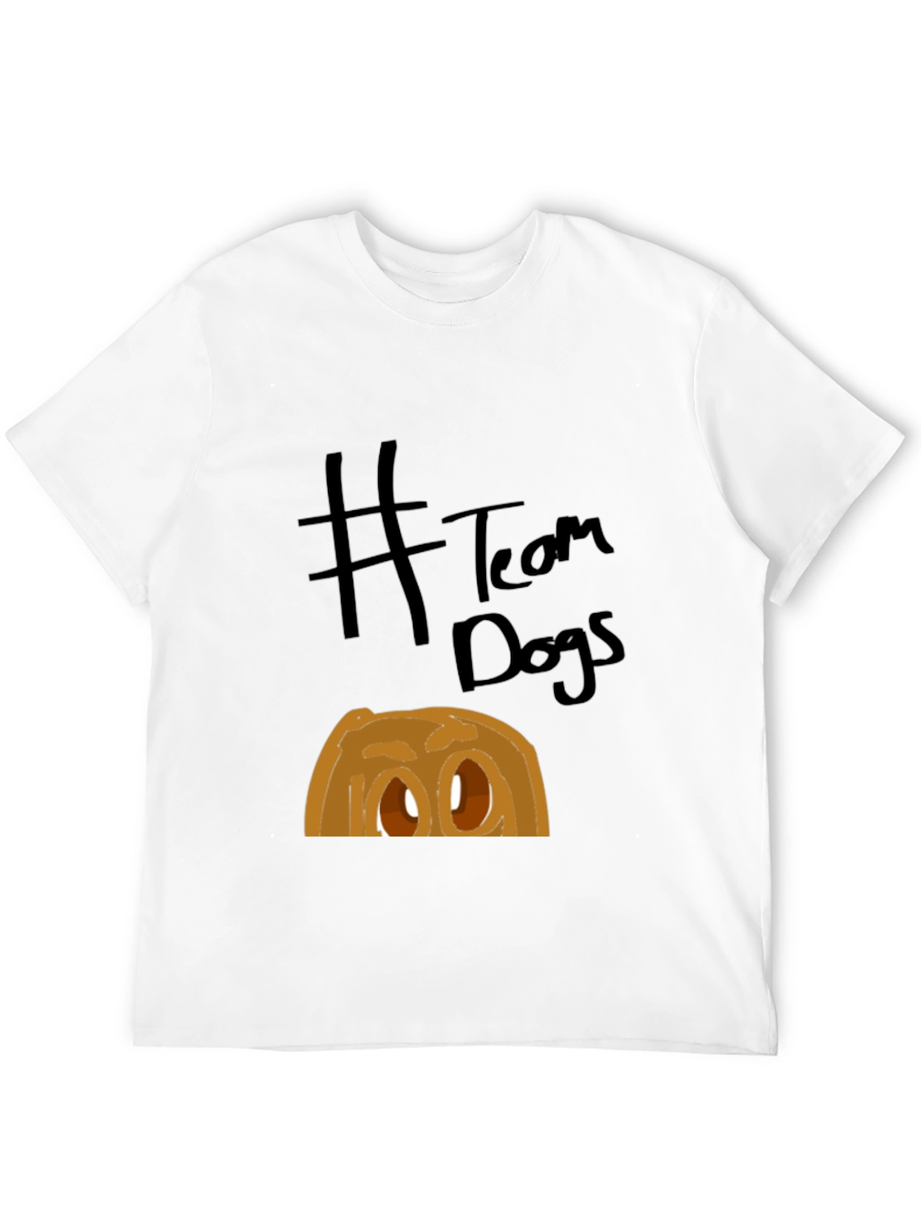 Team Dogs Graphic Tee - Black