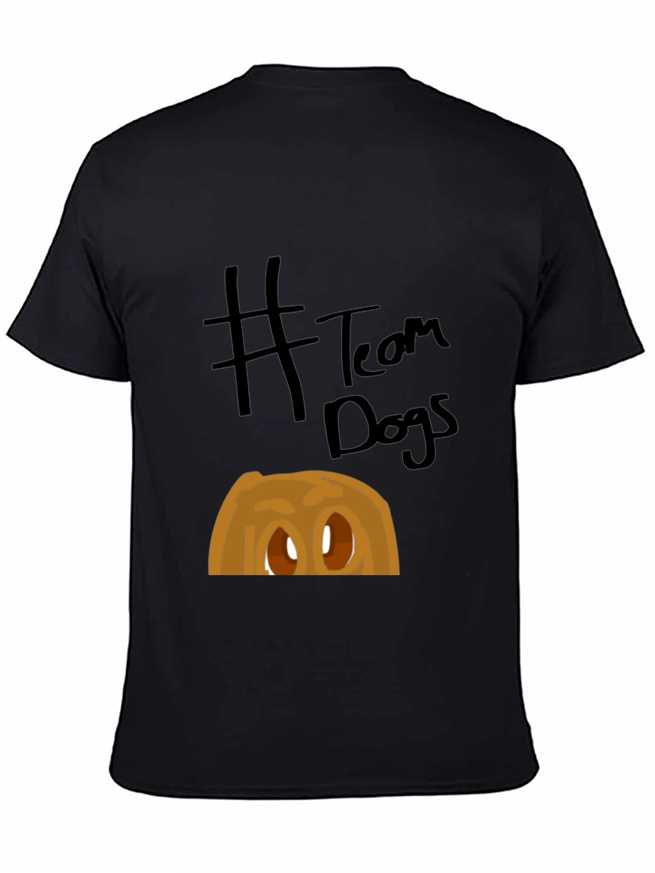 Team Dogs Graphic Tee - Black