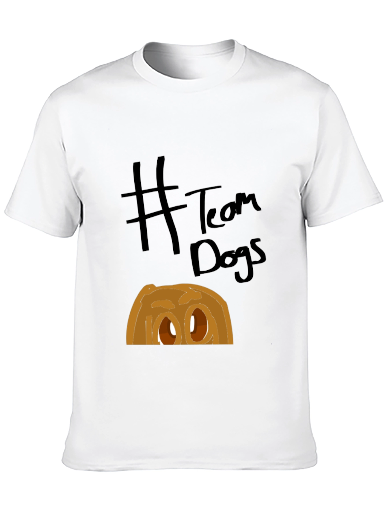 Team Dogs Graphic Tee - Black