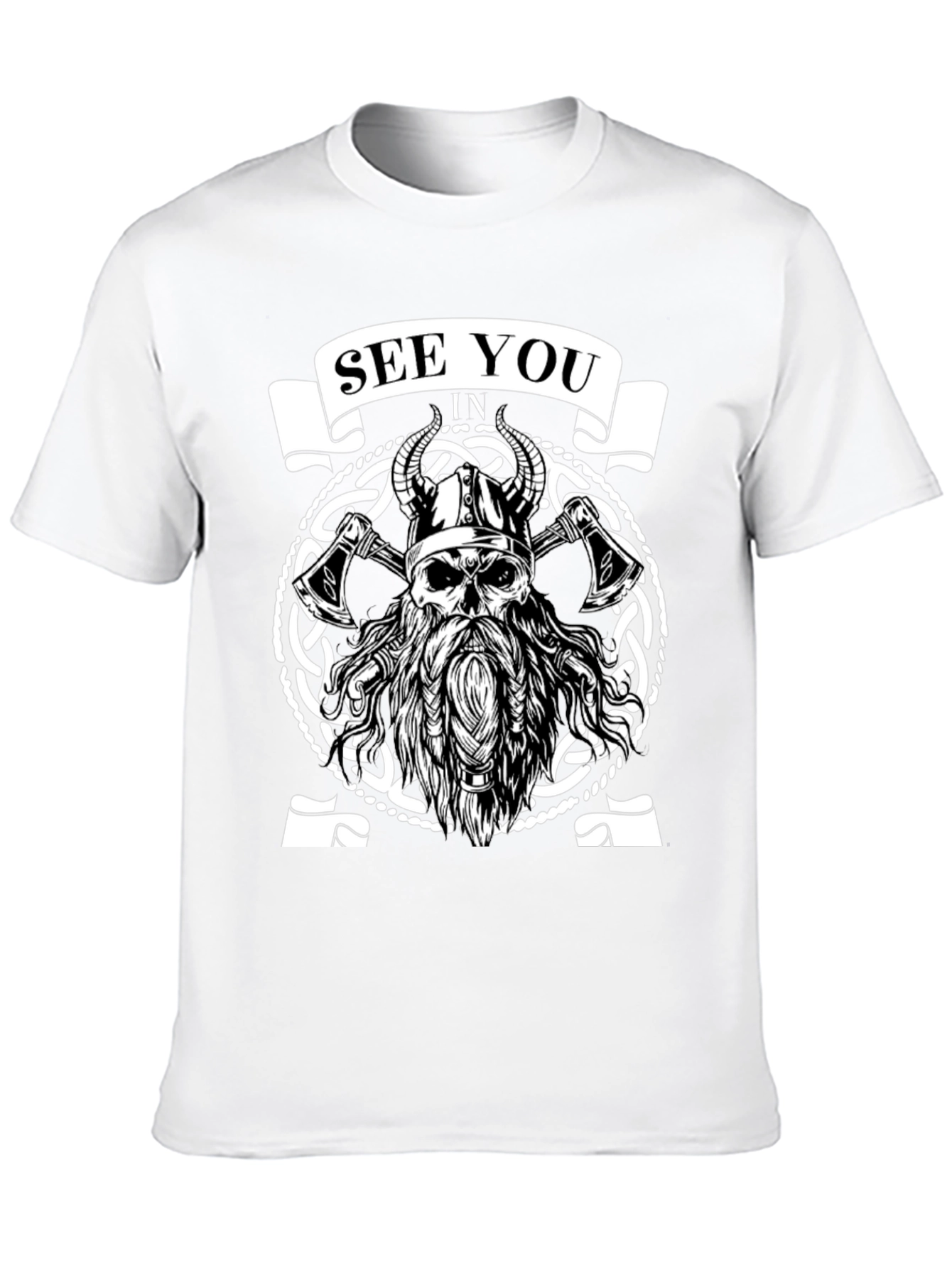 Viking Skull T-Shirt | See You In Valhalla