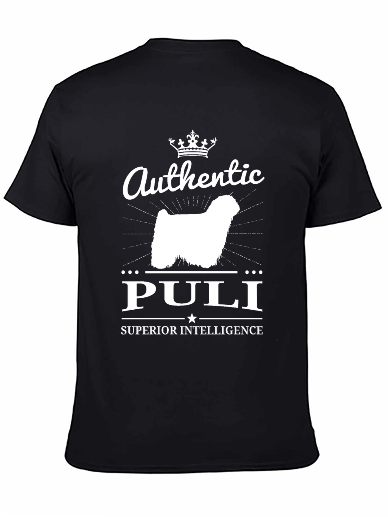 Authentic Puli Dog Superior Intelligence T-Shirt