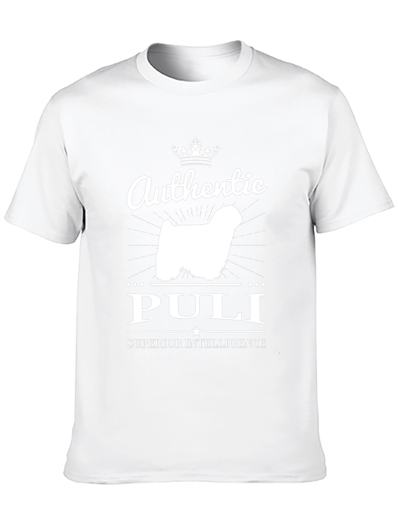 Authentic Puli Dog Superior Intelligence T-Shirt