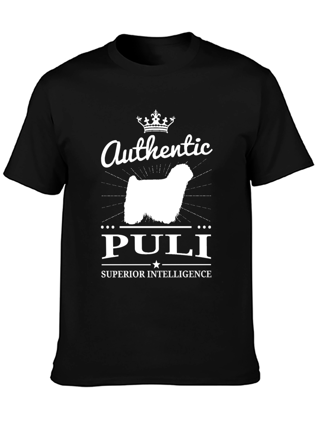 Authentic Puli Dog Superior Intelligence T-Shirt