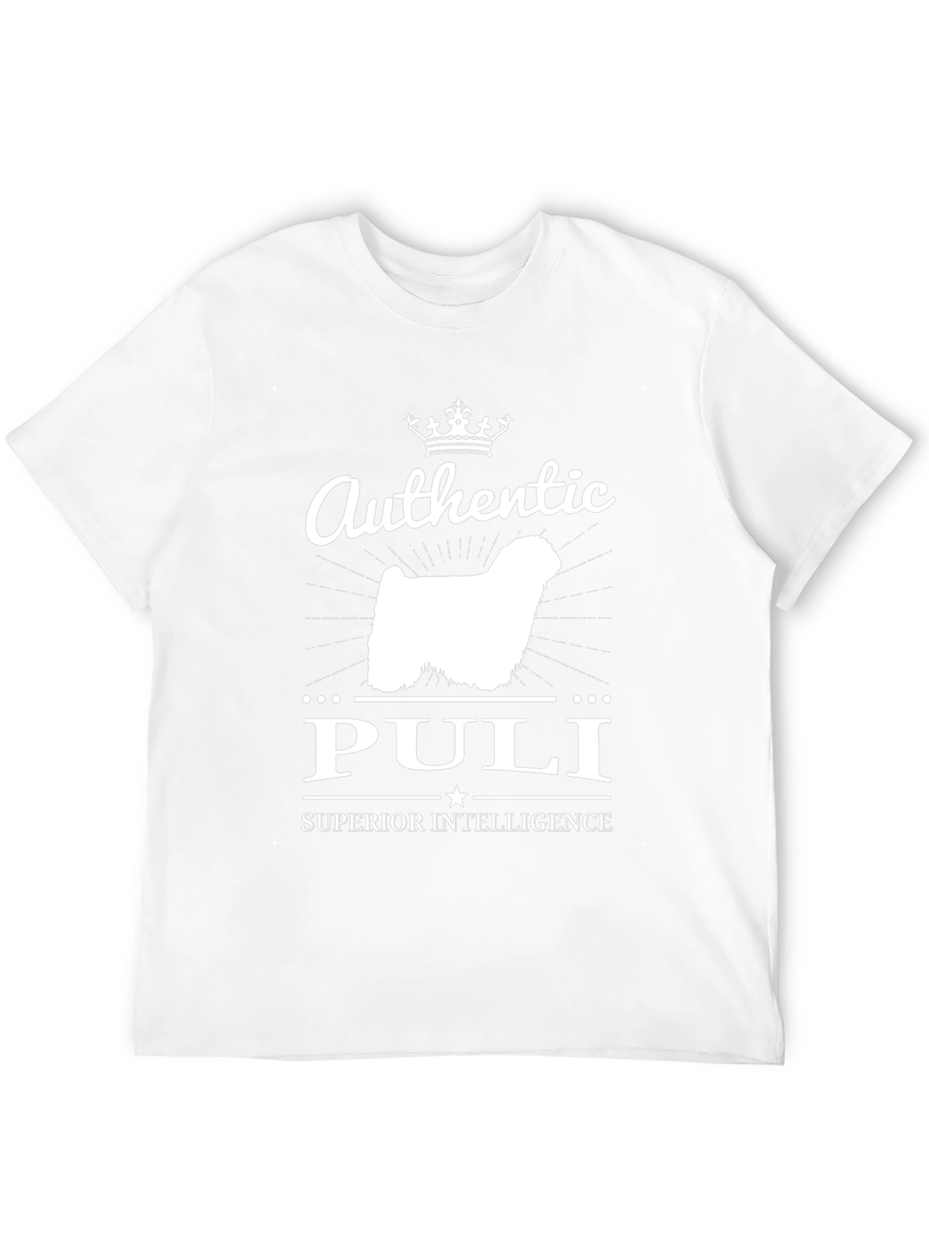 Authentic Puli Dog Superior Intelligence T-Shirt
