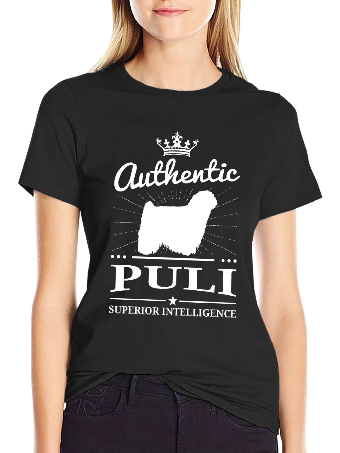 Authentic Puli Dog Superior Intelligence T-Shirt