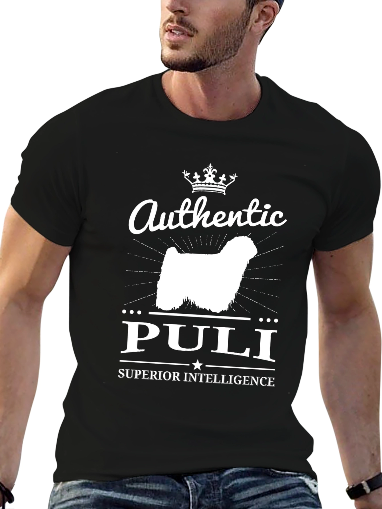 Authentic Puli Dog Superior Intelligence T-Shirt