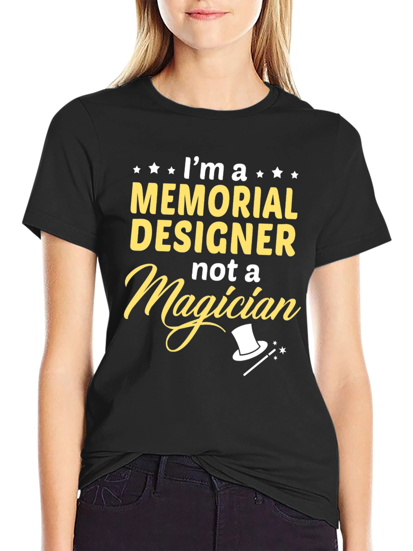 Memorial Designer T-Shirt - Not a Magician Tee