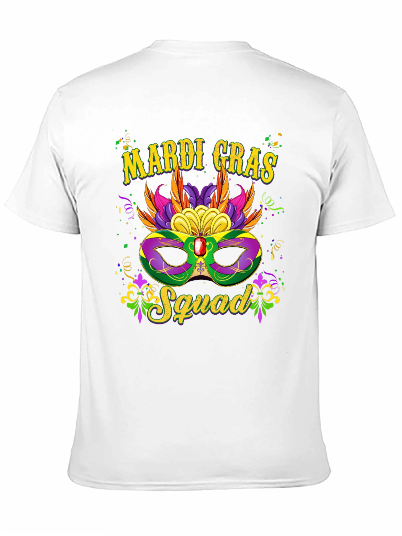 Mardi Gras Squad Graphic Tee - Unisex