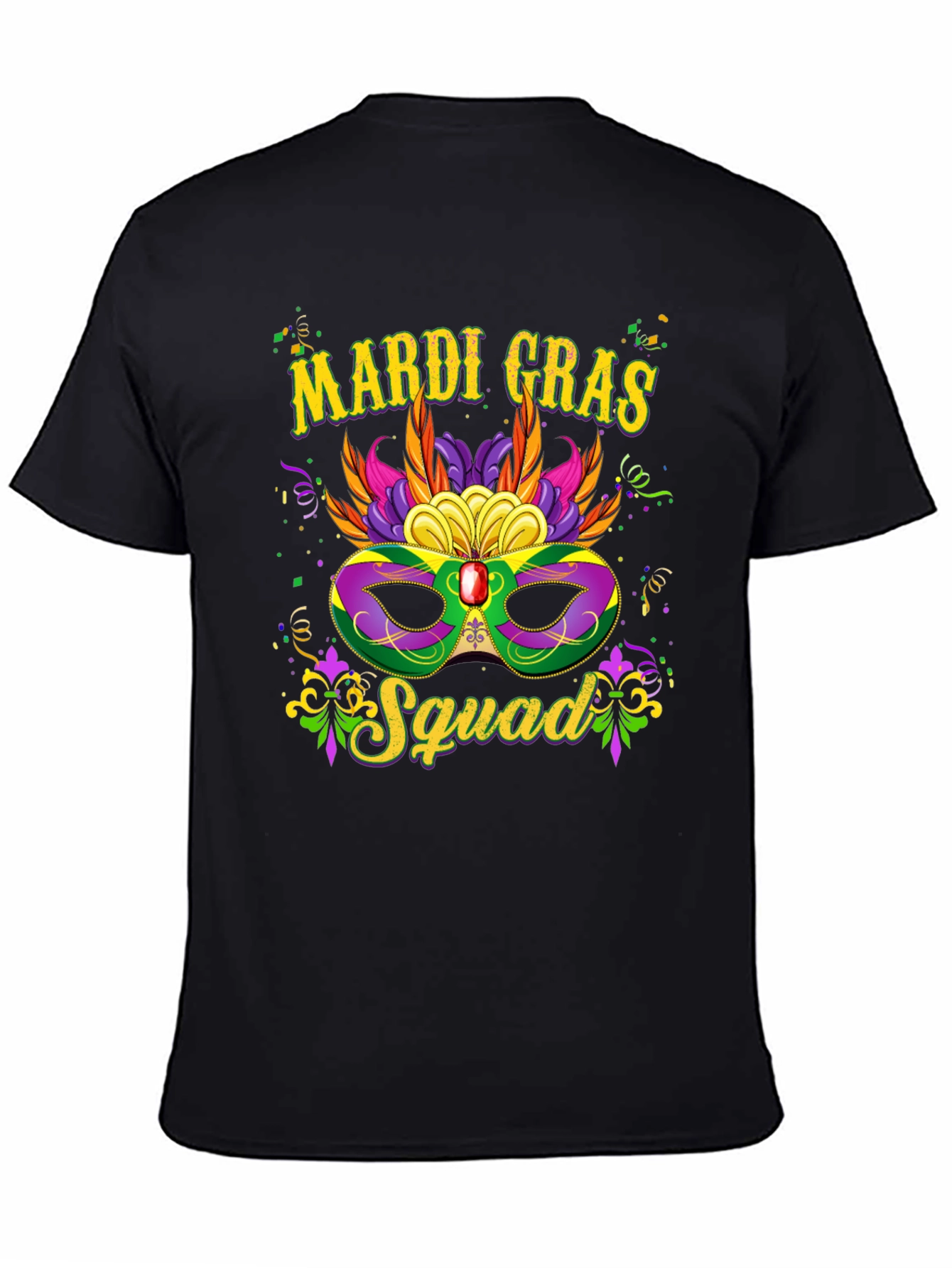 Mardi Gras Squad Graphic Tee - Unisex