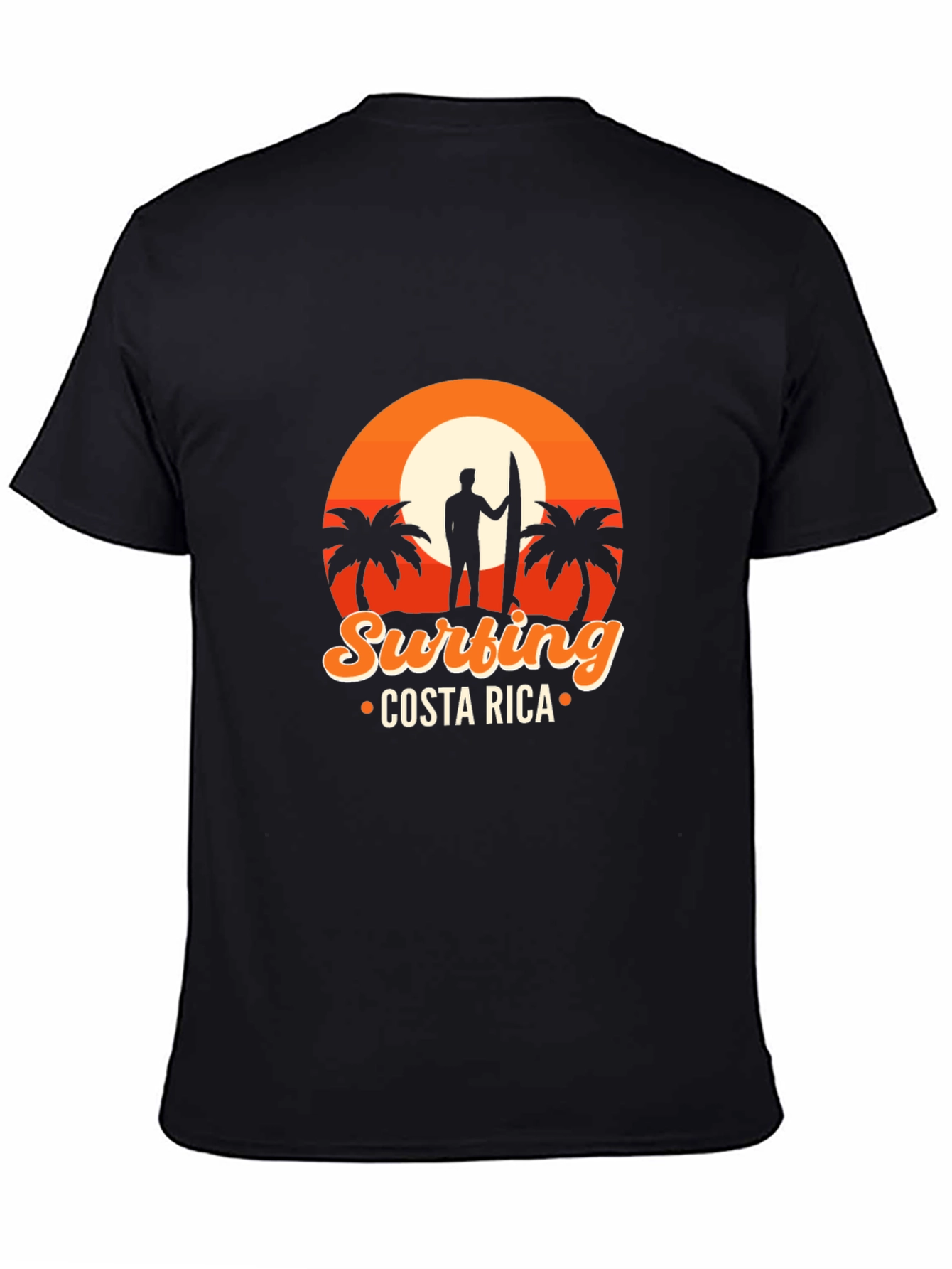 Surfing Costa Rica Graphic Tee - Vacation Vibes