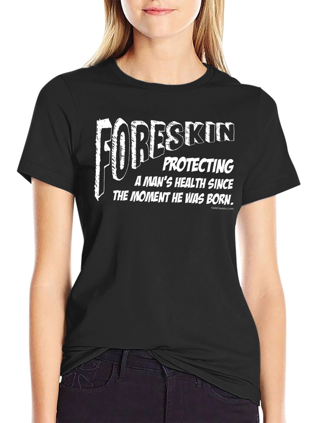 Foreskin Protection Funny Humor T-Shirt