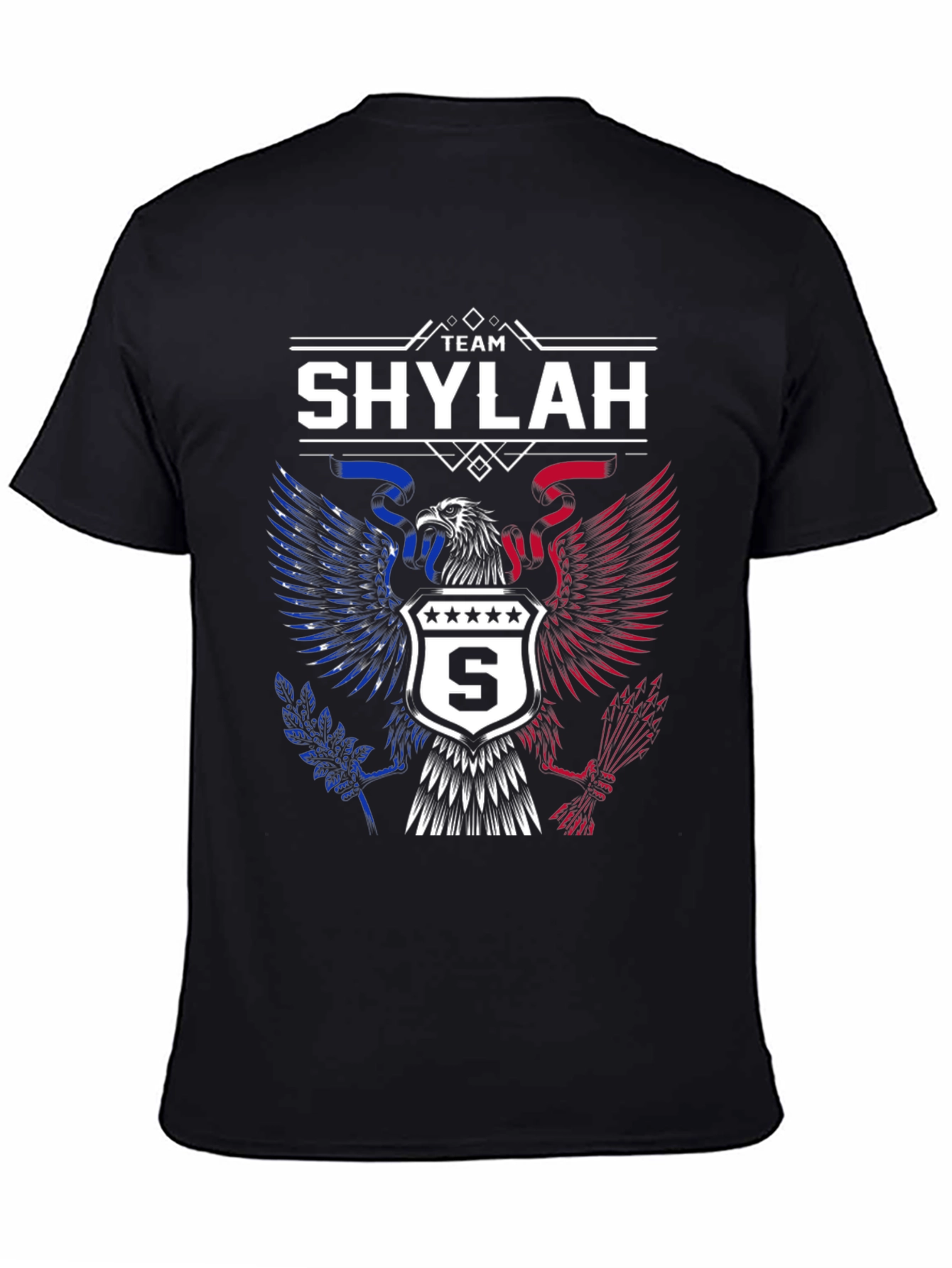 Team Shylah Eagle Graphic T-Shirt - Patriotic Design