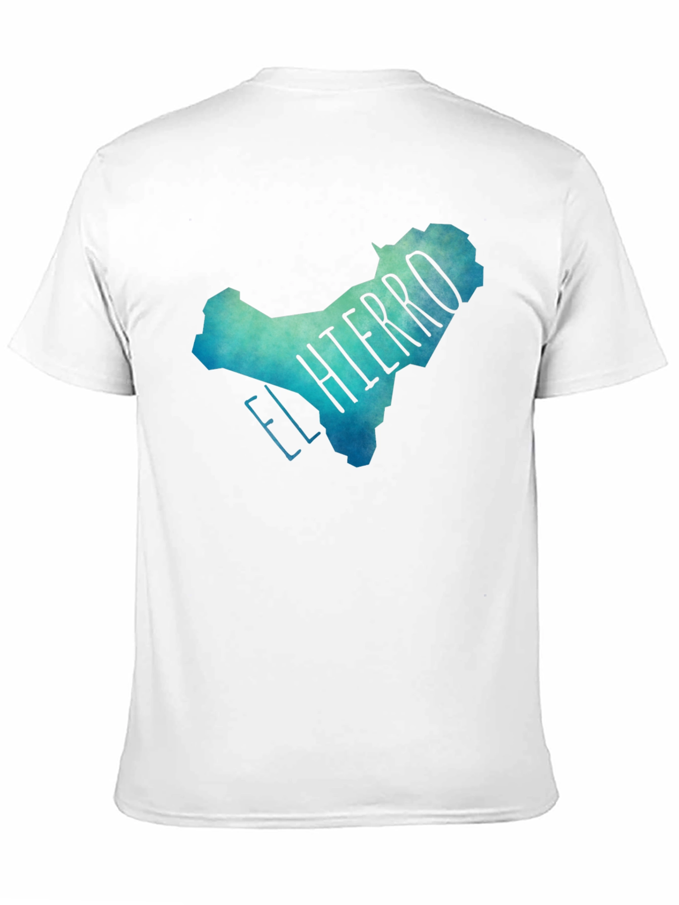 El Hierro Island Graphic Tee - Black Cotton T-Shirt