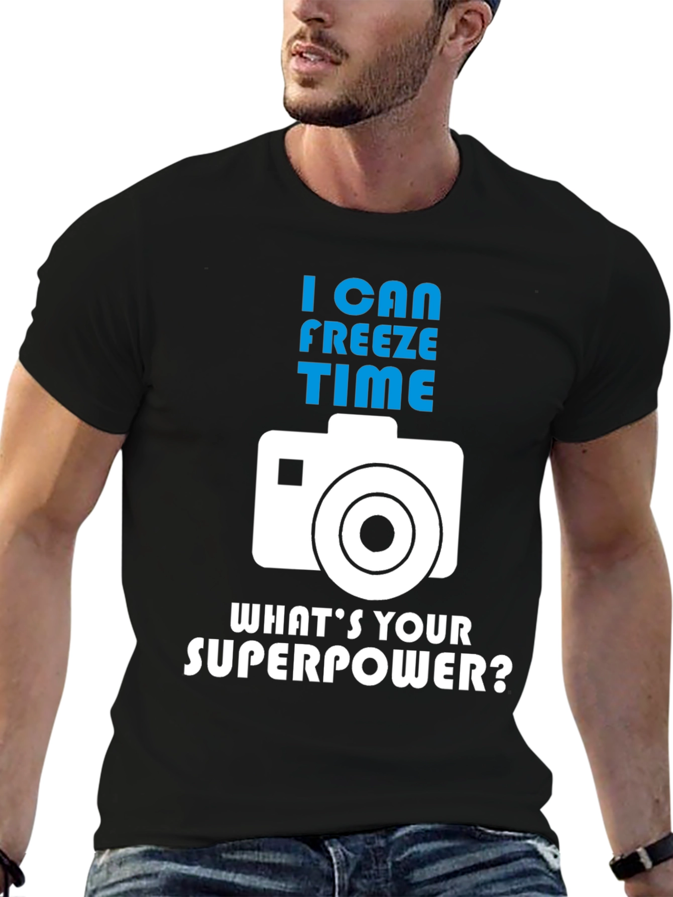 I Can Freeze Time - Photographer Graphic Tee