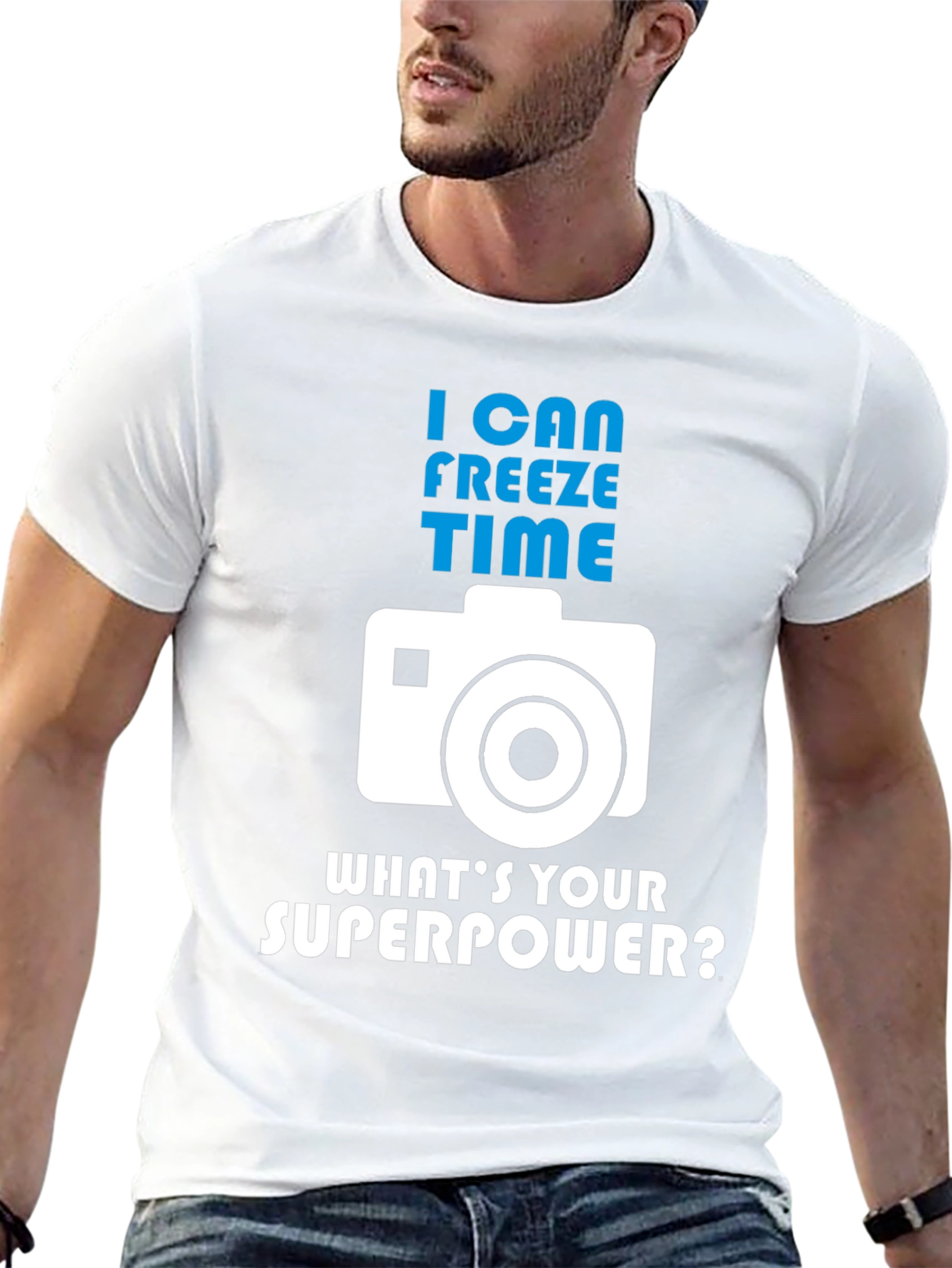 I Can Freeze Time - Photographer Graphic Tee