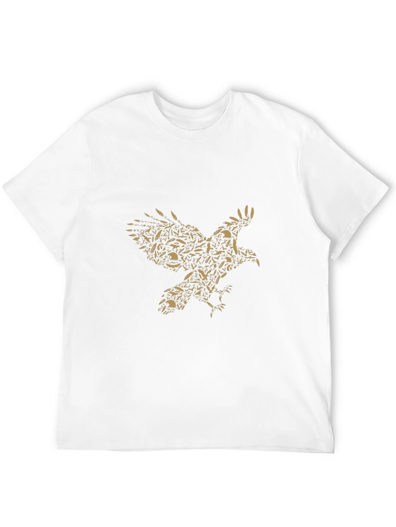 Eagle Feather Graphic Black T-Shirt