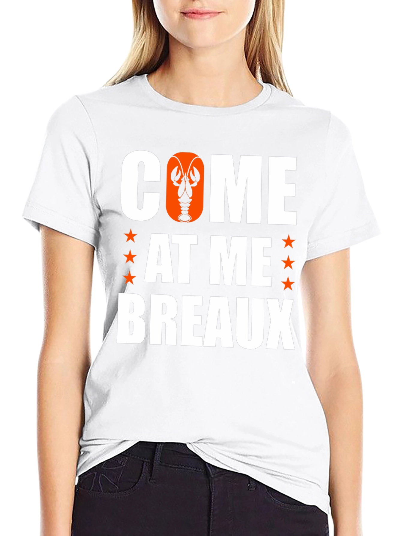Come At Me Breaux Louisiana Crawfish T-Shirt