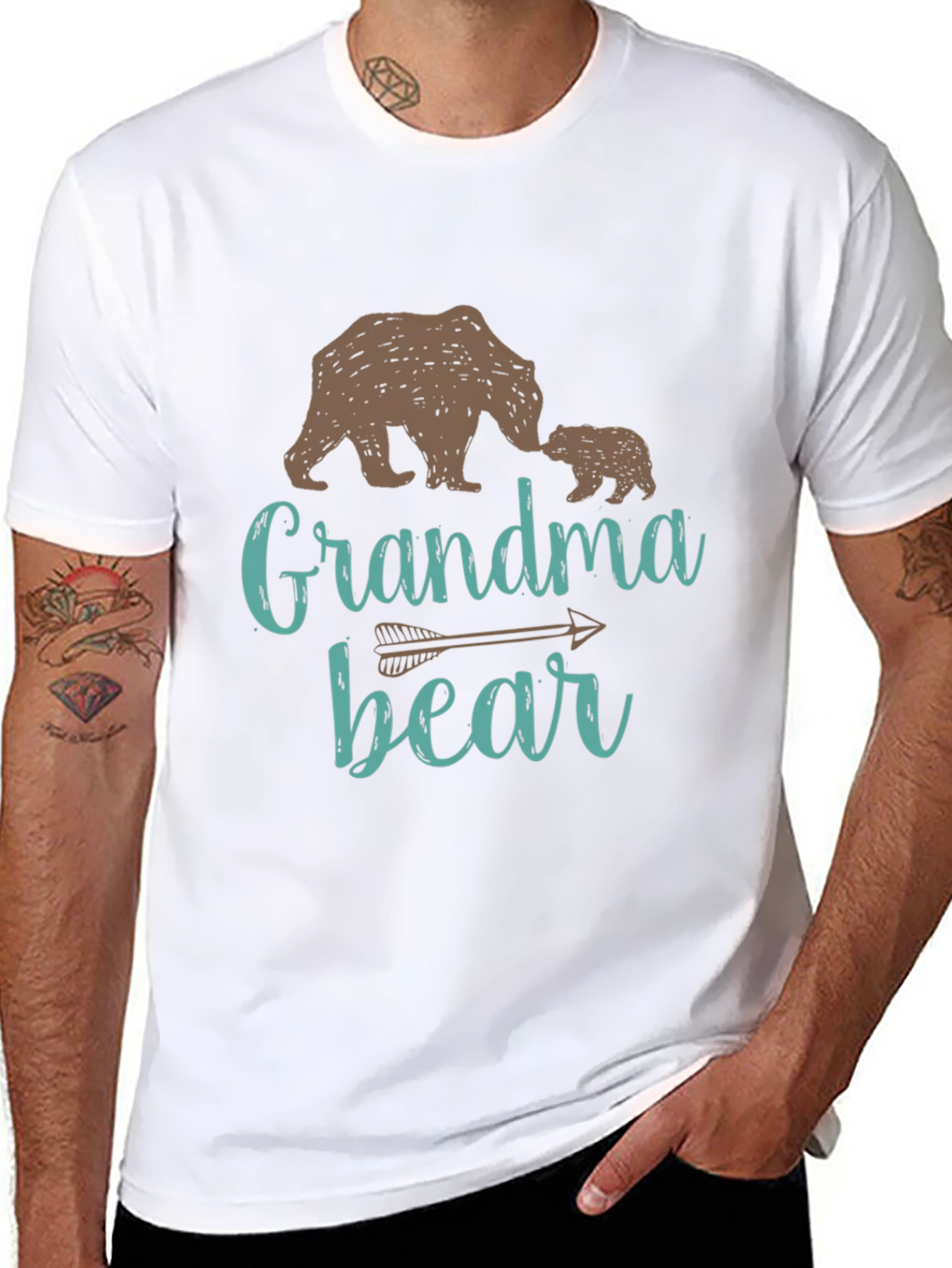 Grandma Bear T-Shirt: Cute Bear Family Tee
