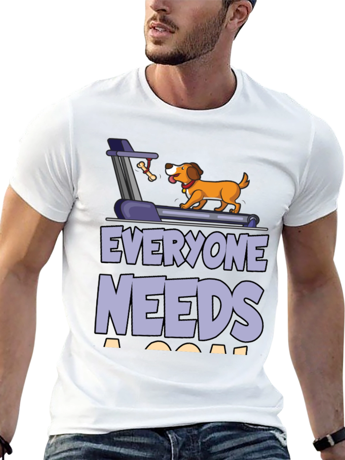 Everyone Needs a Goal Dog Treadmill T-Shirt
