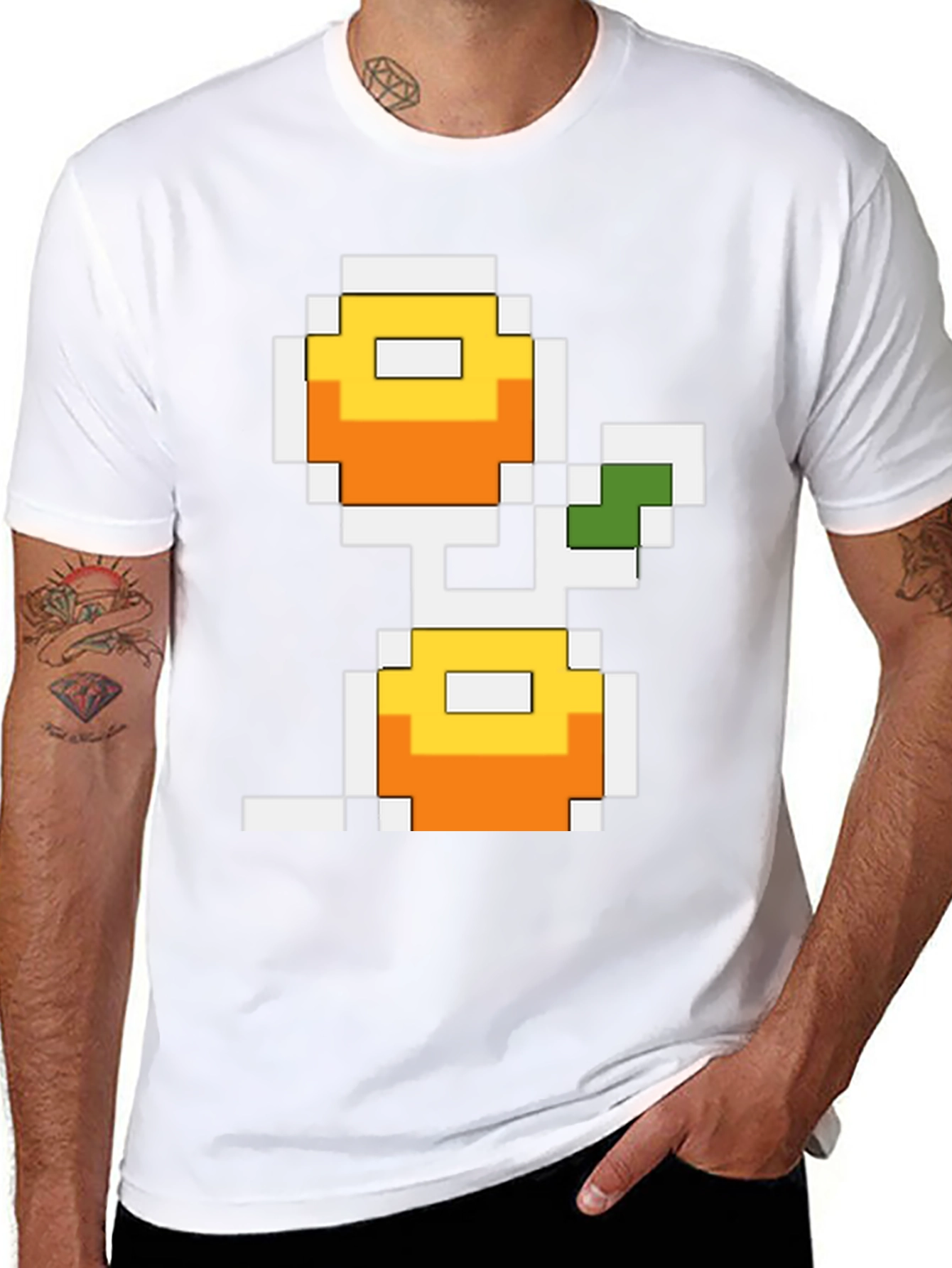 Retro Pixel Piranha Plant T-Shirt