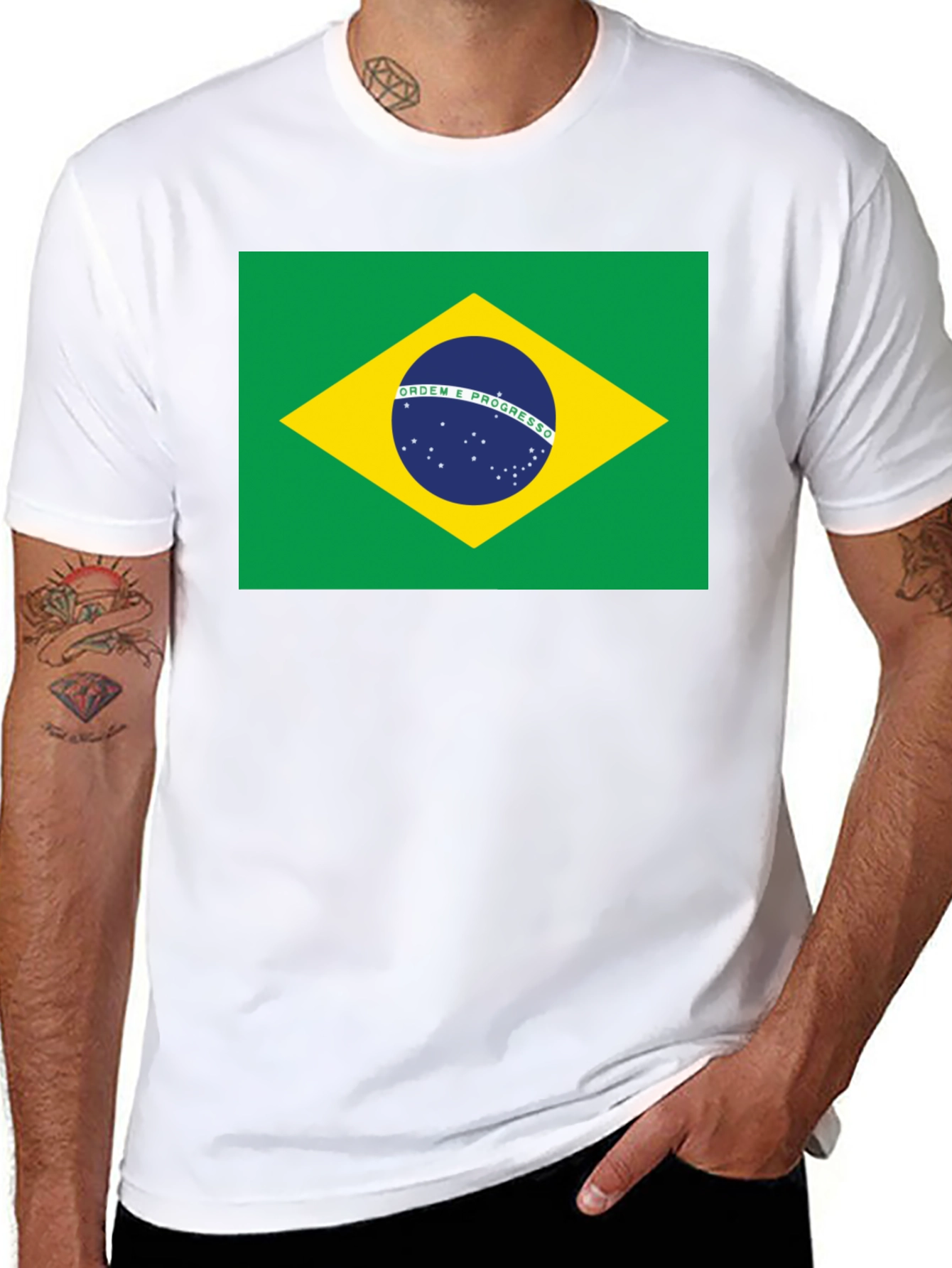 Brazil Flag T-Shirt - Show Your Pride!