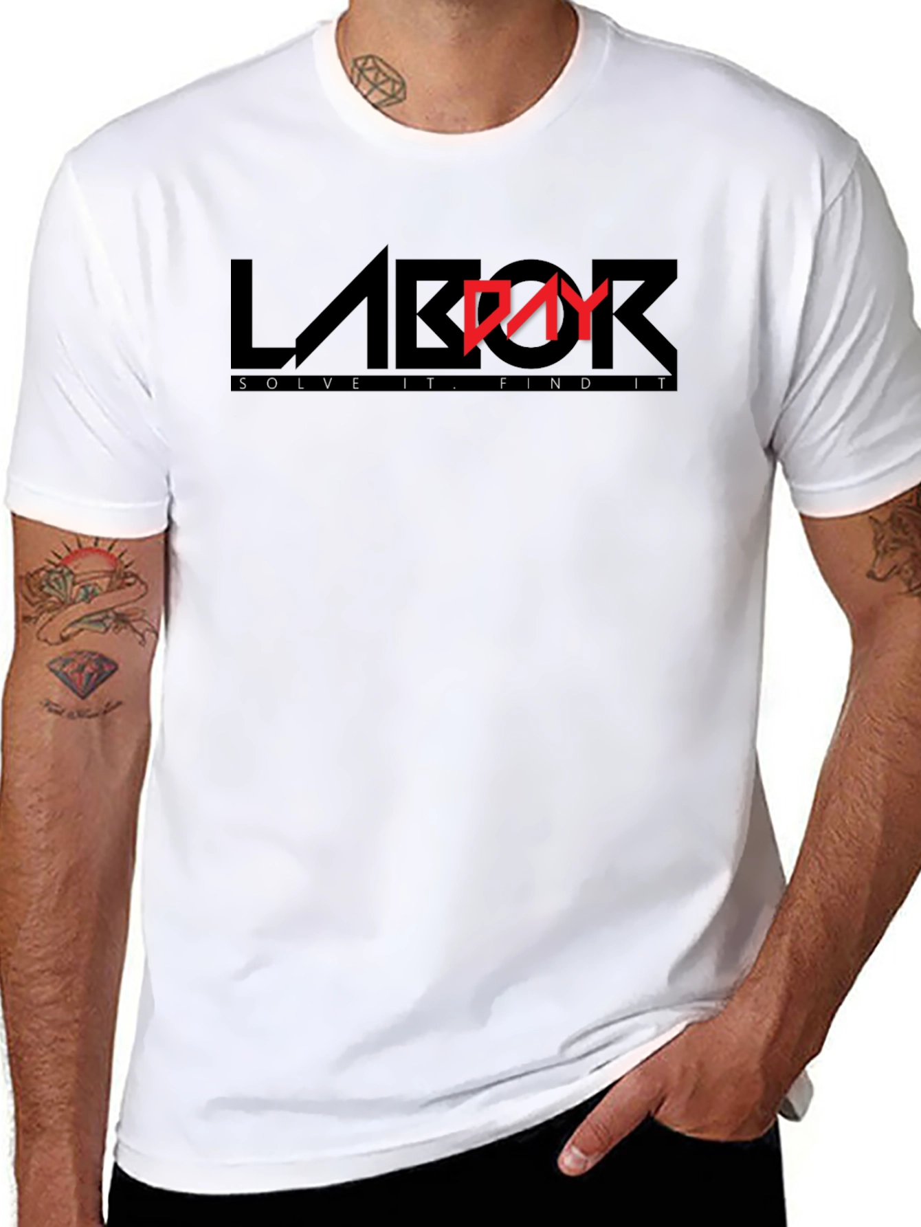 Labor Day Solve It Find It Graphic Tee