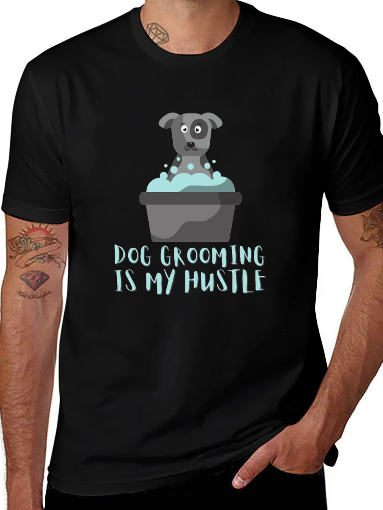 Dog Grooming Is My Hustle T-Shirt