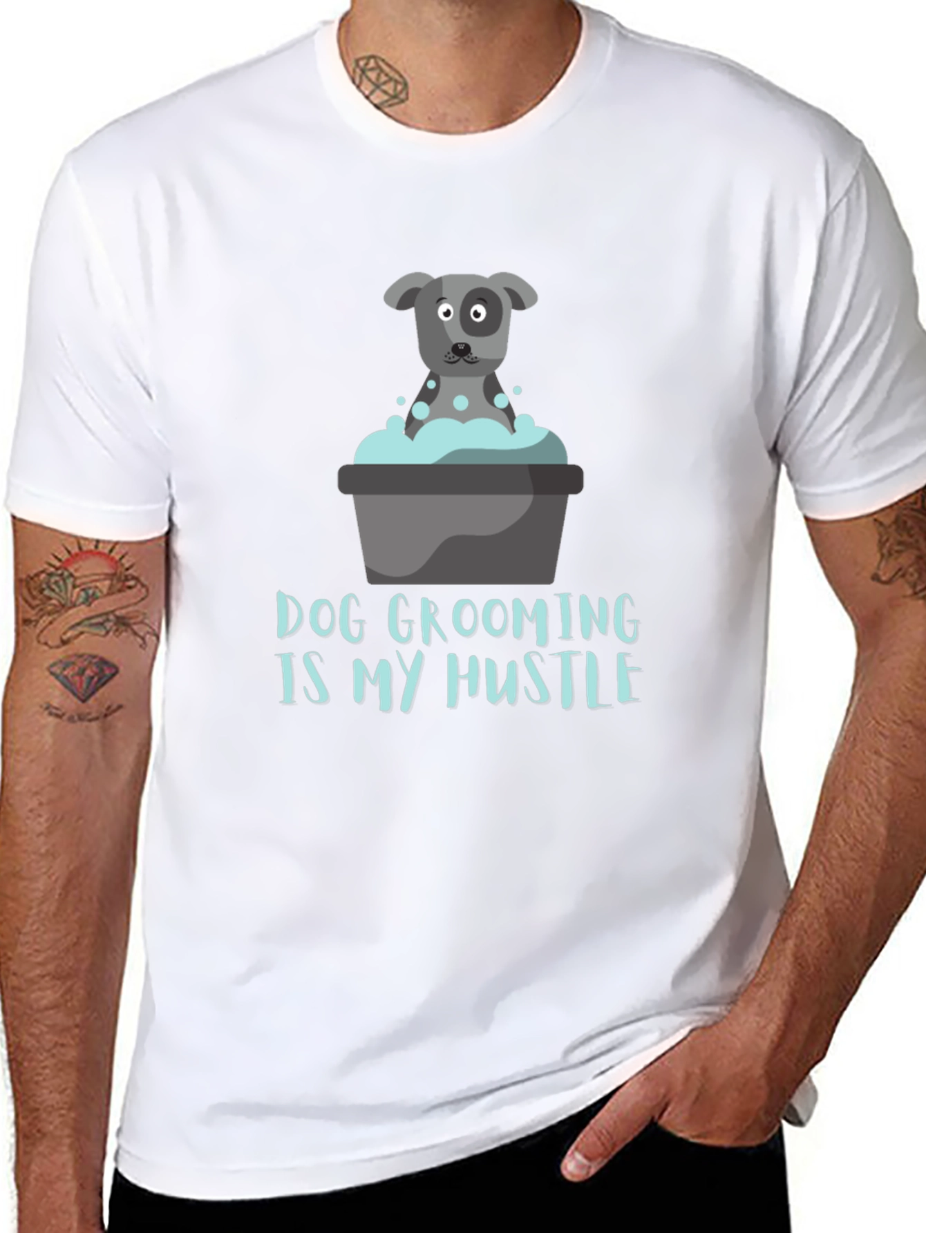 Dog Grooming Is My Hustle T-Shirt