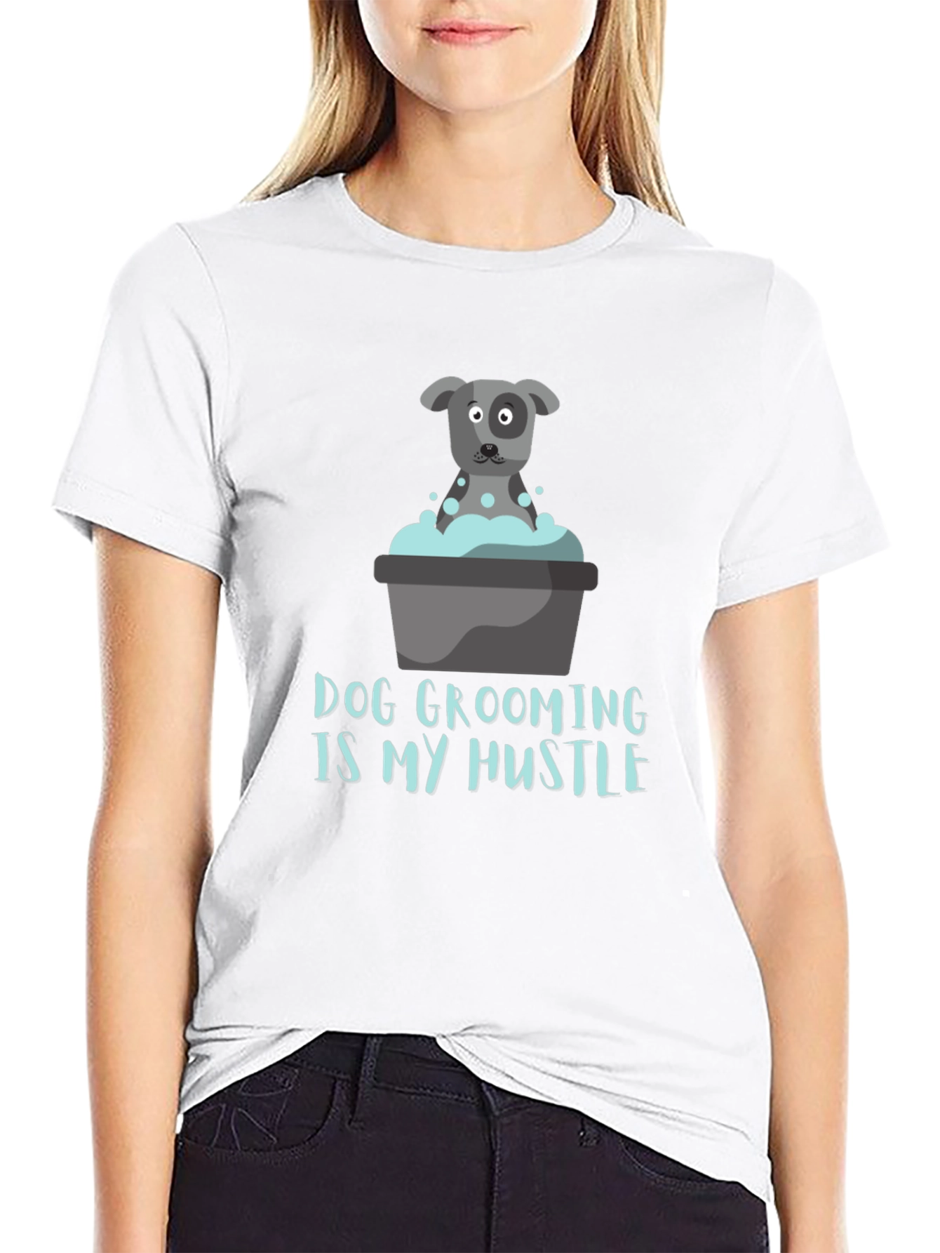 Dog Grooming Is My Hustle T-Shirt
