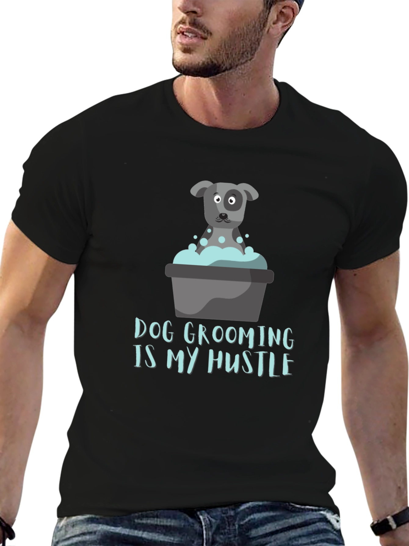 Dog Grooming Is My Hustle T-Shirt