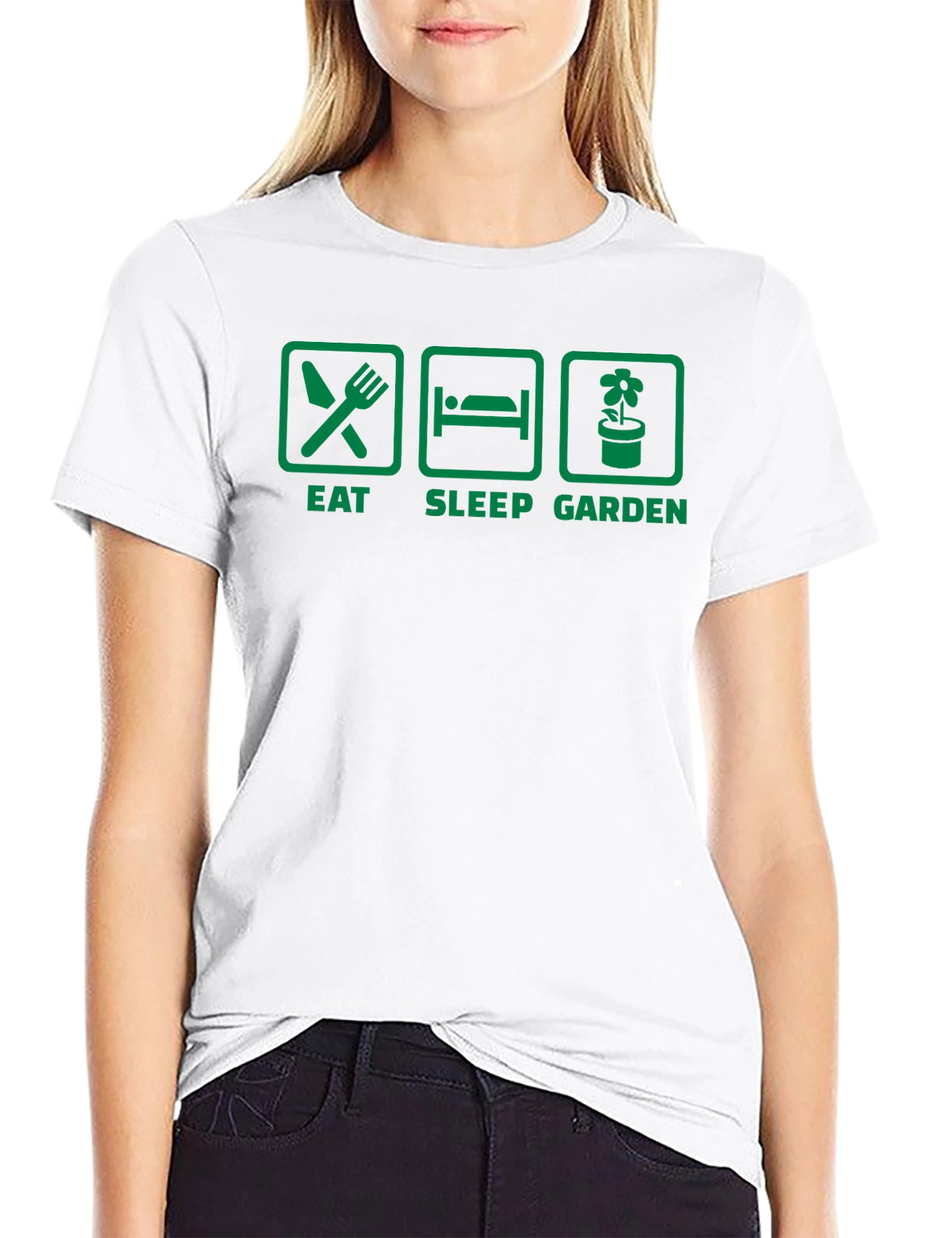Eat Sleep Garden T-Shirt - Gardeners Delight!