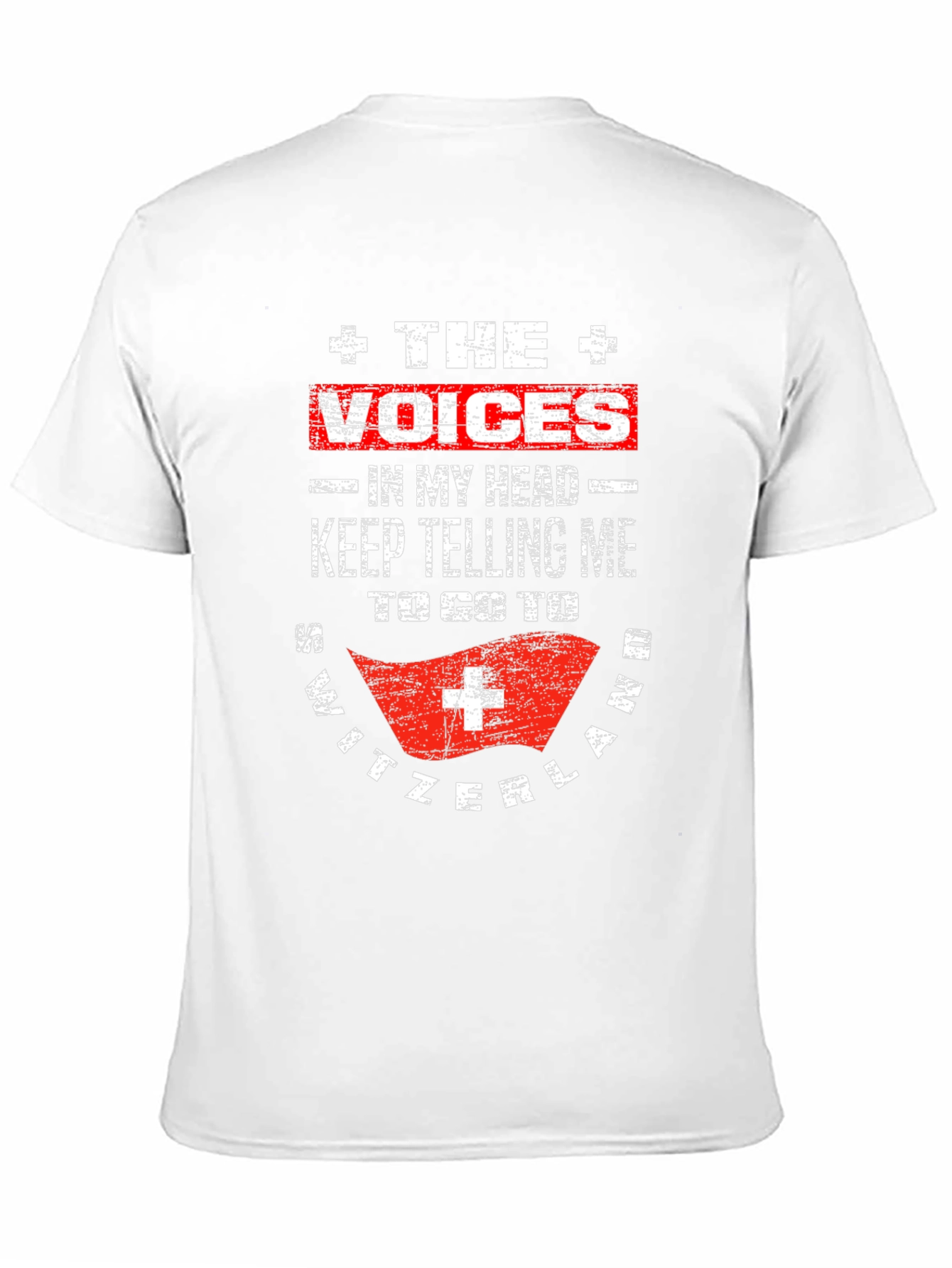 Switzerland Voices Funny Graphic T-Shirt
